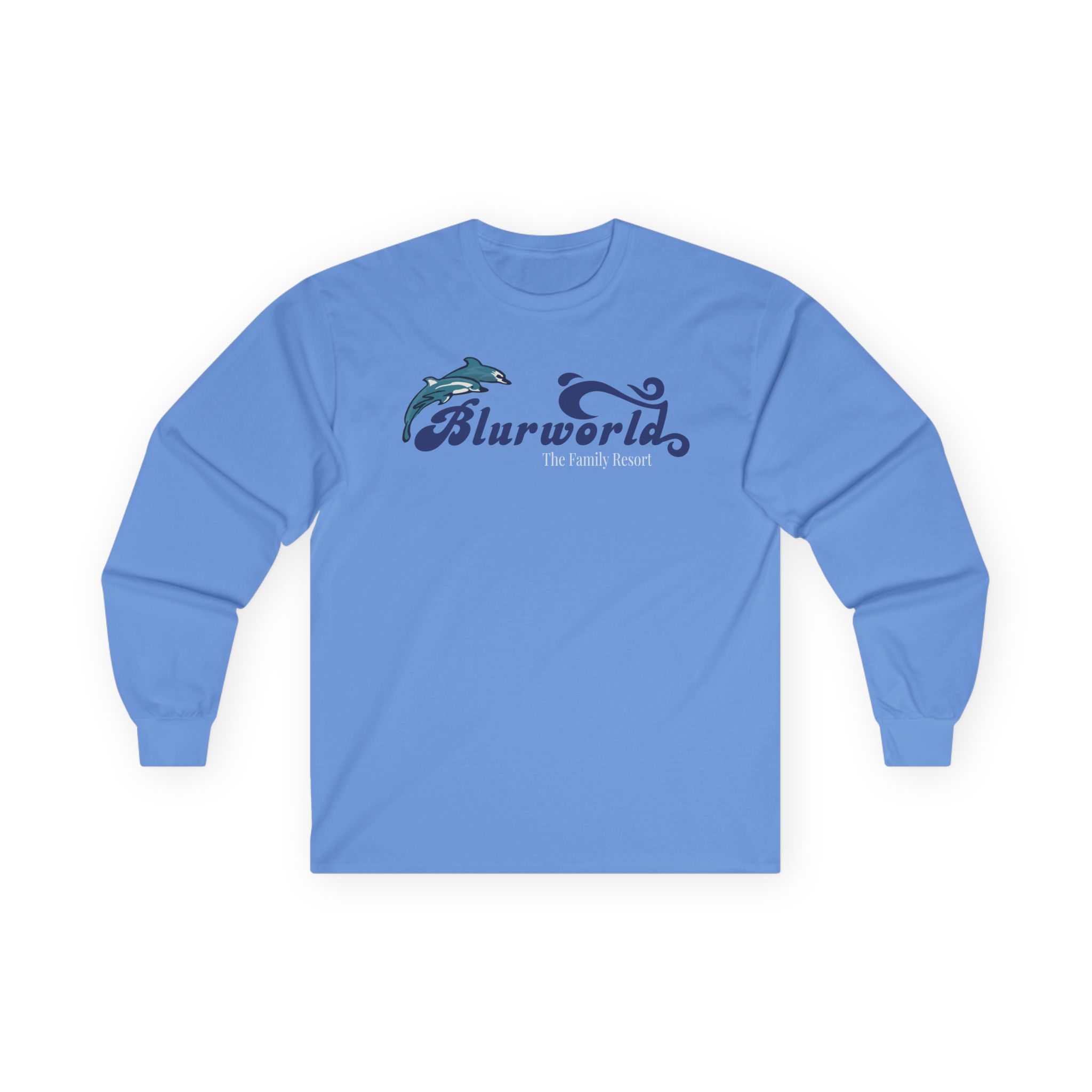 Blur Seaworld Unisex Ultra Cotton Long Sleeve Tee