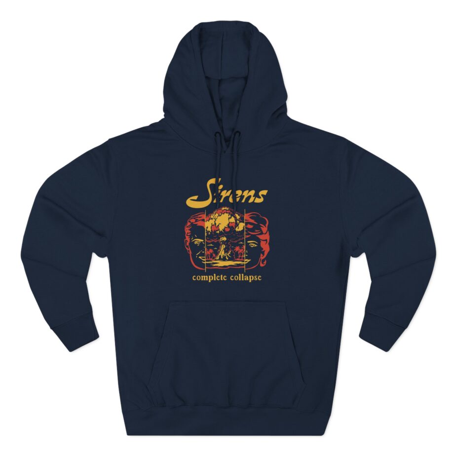 Sleeping With Sirens Complete Collapse Three-Panel Fleece Hoodie