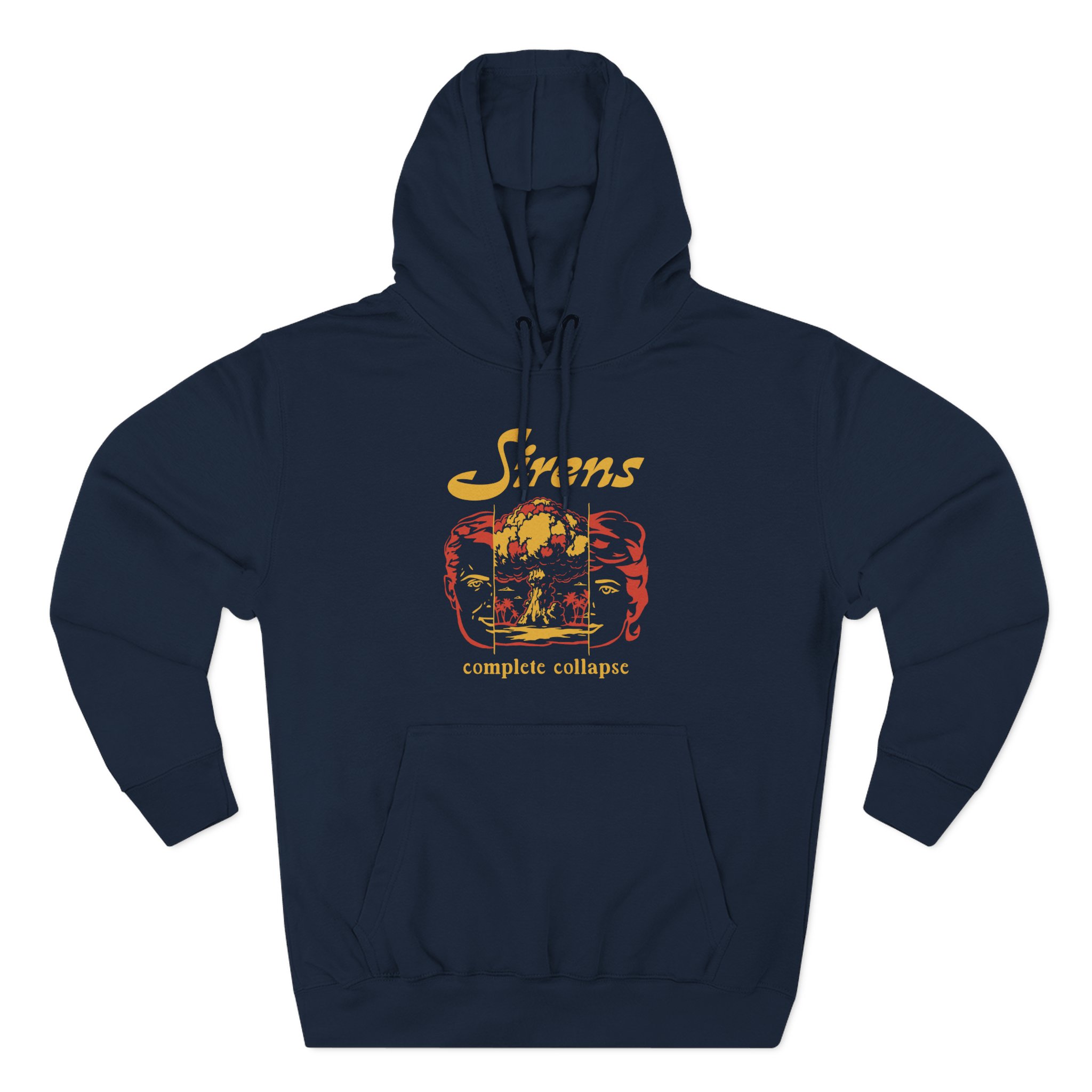 Sleeping With Sirens Complete Collapse Three-Panel Fleece Hoodie