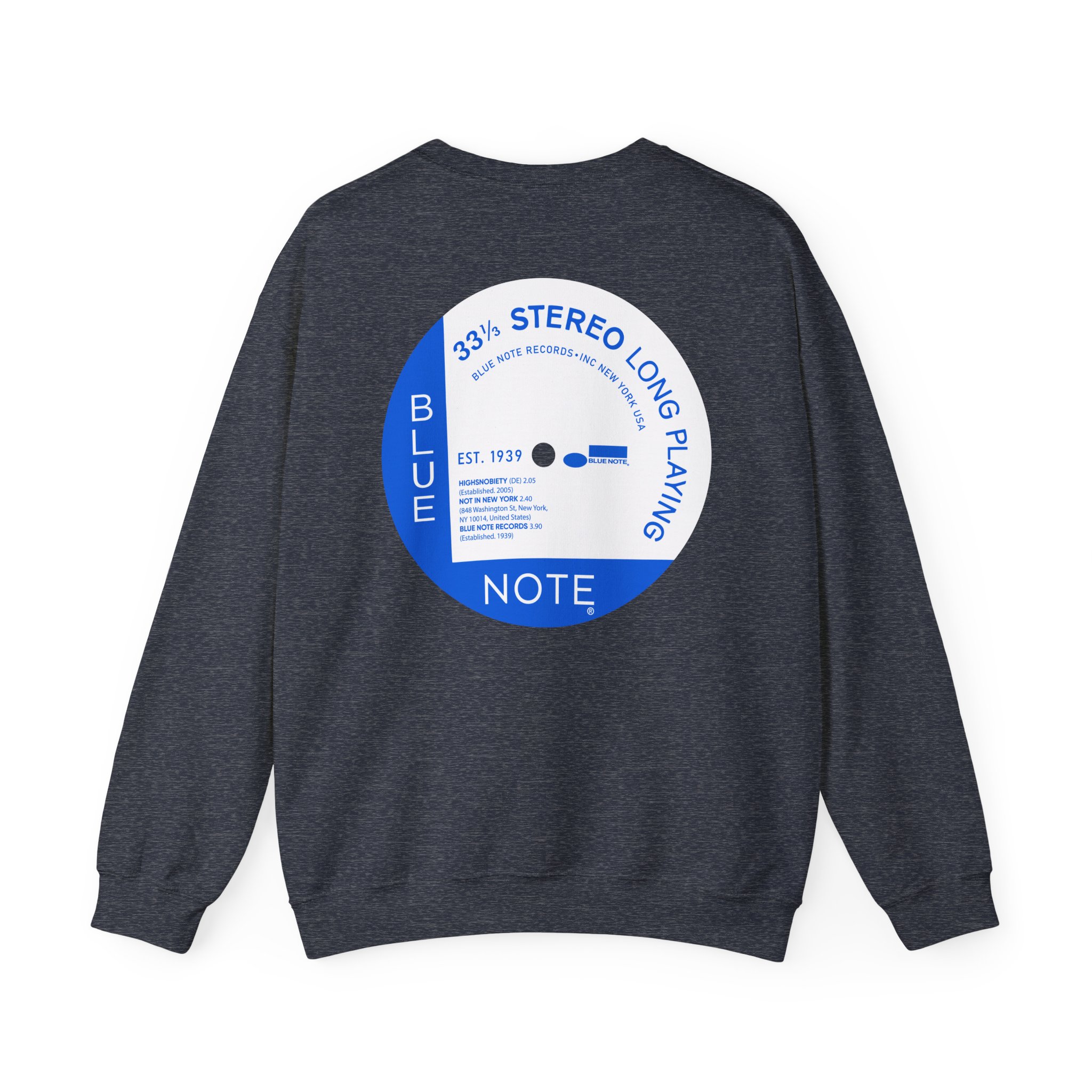Blue Note X Highsnobiety Anniversary Unisex Heavy Blendâ„¢ Crewneck Sweatshirt