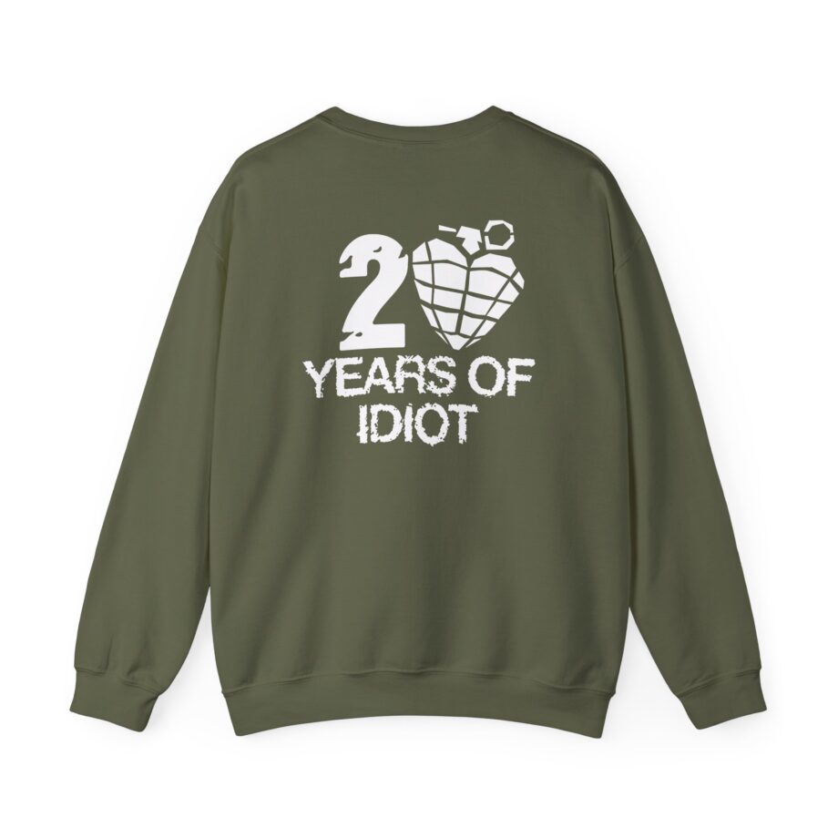 Green Day 20 Years of Idiot Unisex Heavy Blend™ Crewneck Sweatshirt