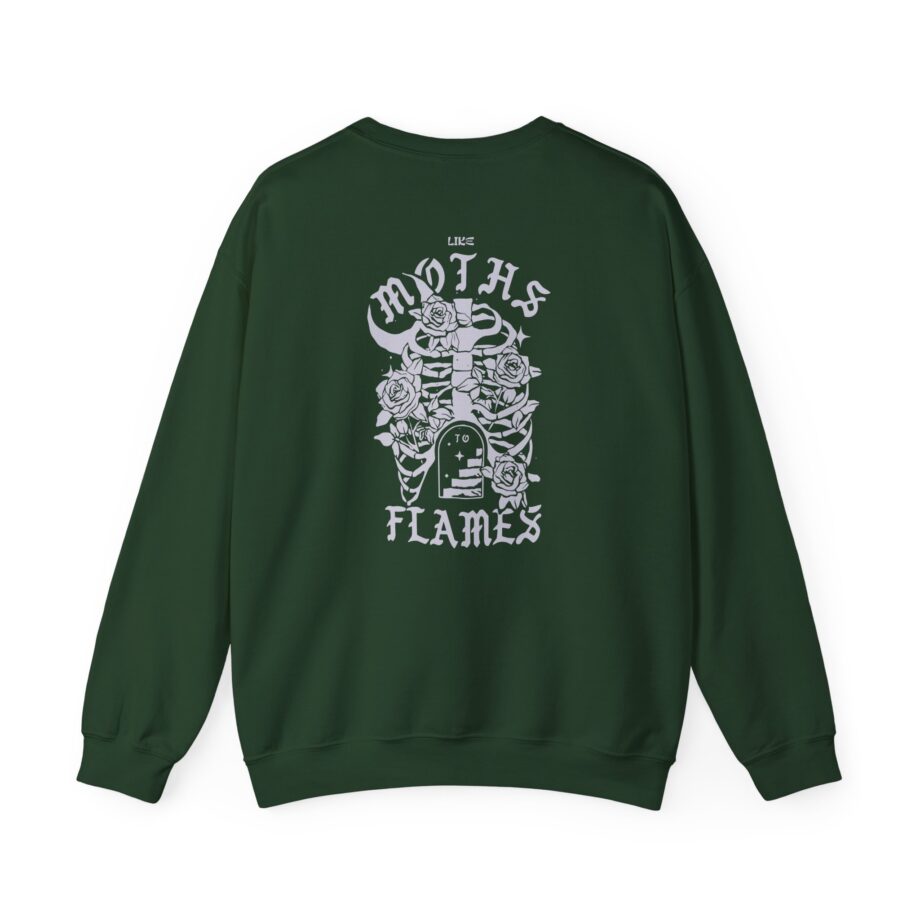 Like Moths to Flames Unisex Heavy Blend™ Crewneck Sweatshirt
