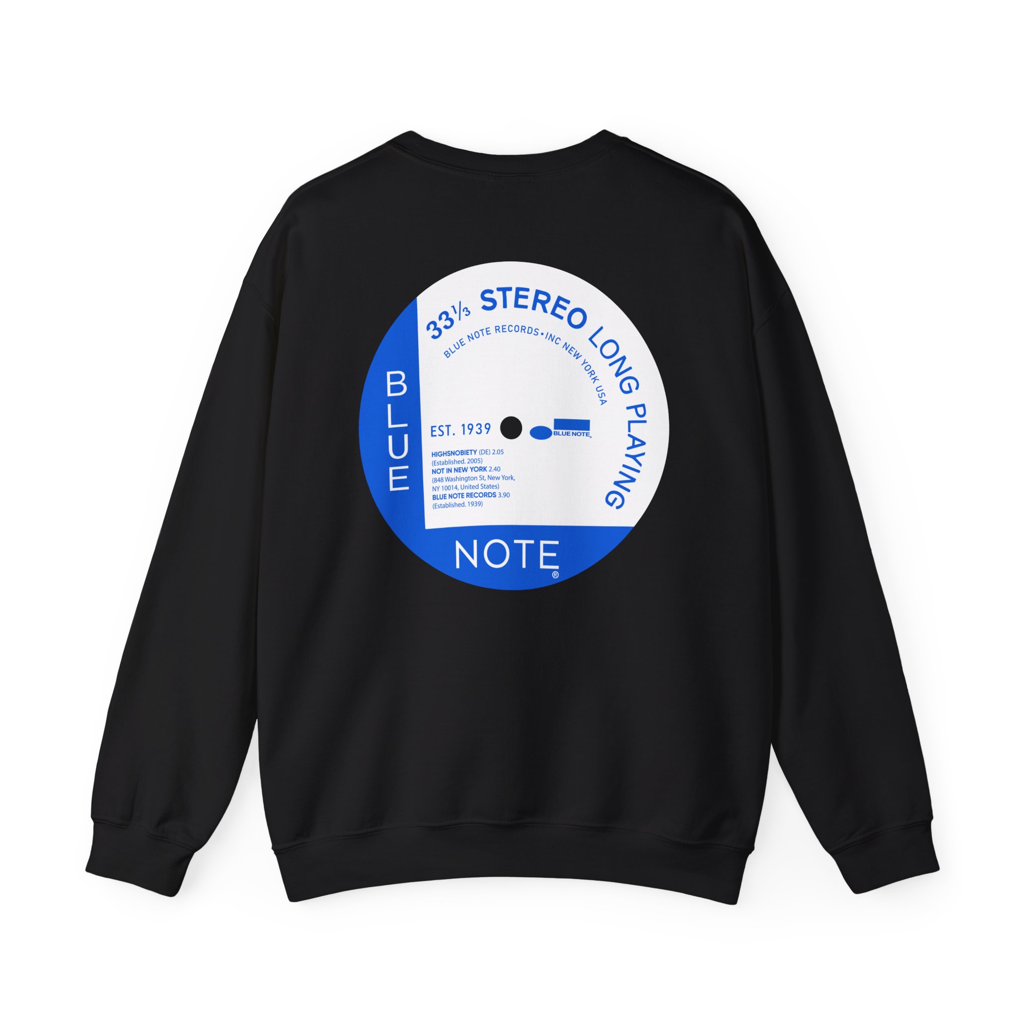 Blue Note X Highsnobiety Anniversary Unisex Heavy Blendâ„¢ Crewneck Sweatshirt