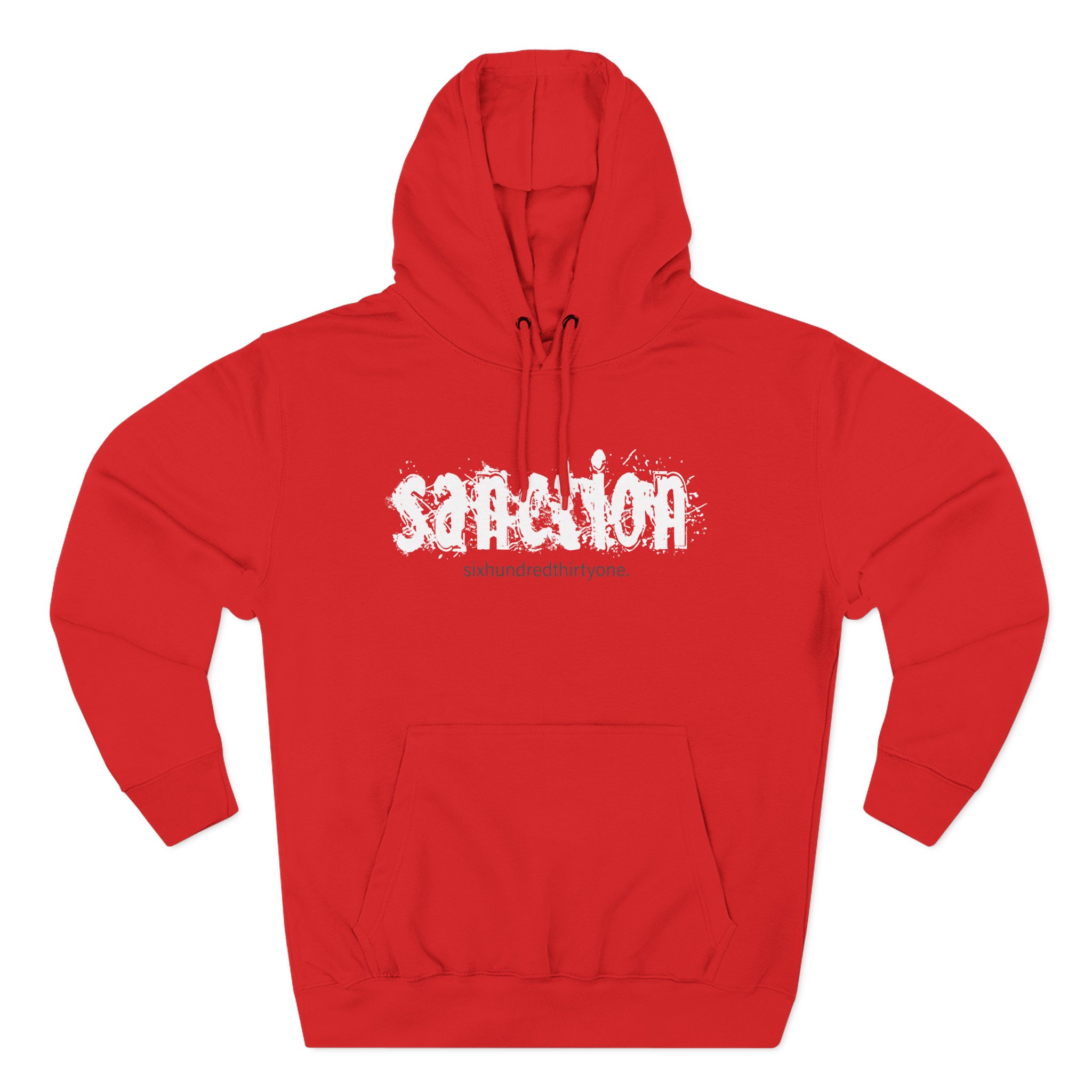 Sanction Logo Three-Panel Fleece Hoodie