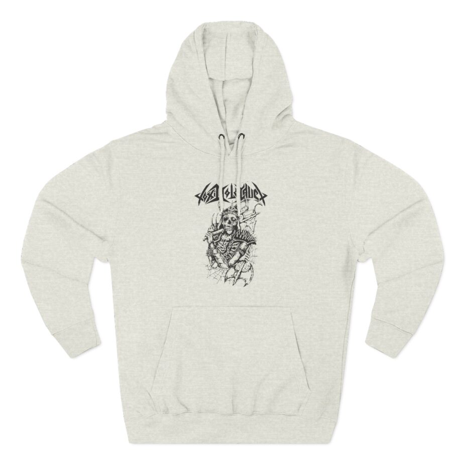 Toxic Holocaust Battle Axe Three-Panel Fleece Hoodie