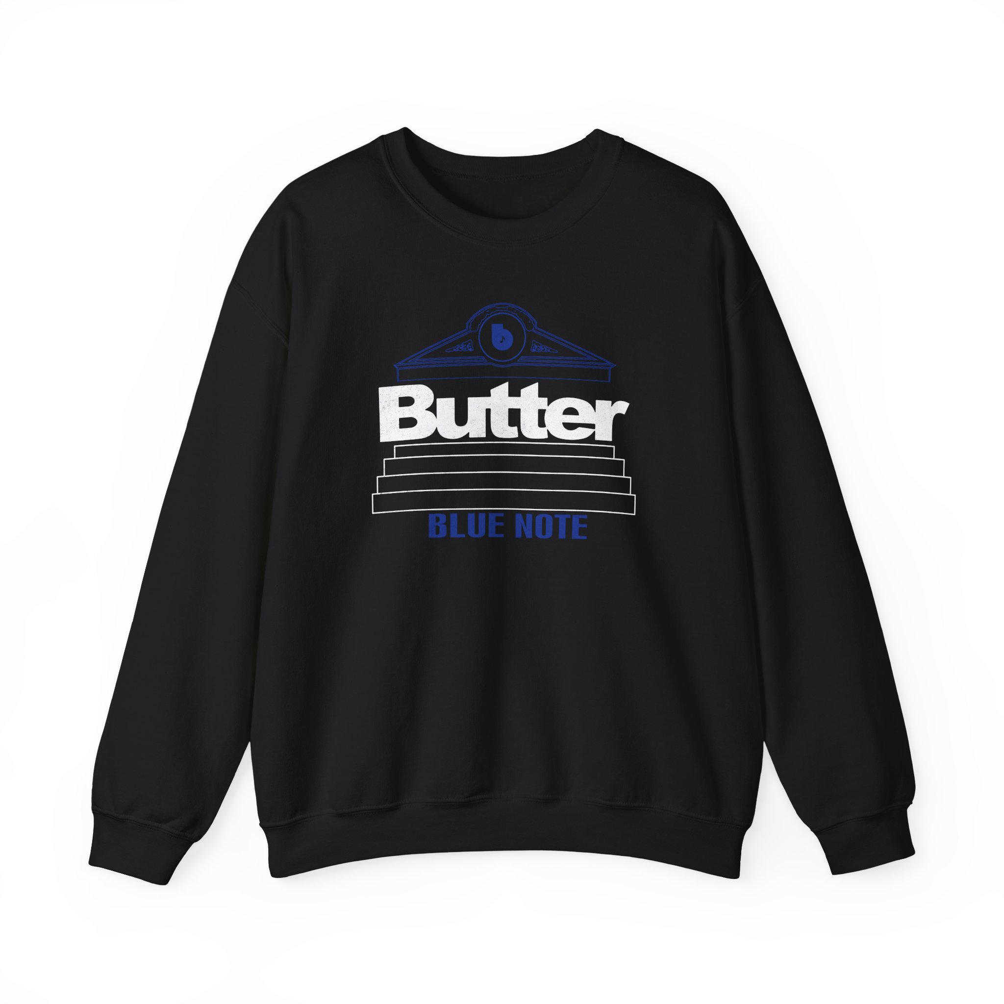 Blue Note X Butter Goods Jazz Messengers Unisex Heavy Blendâ„¢ Crewneck Sweatshirt