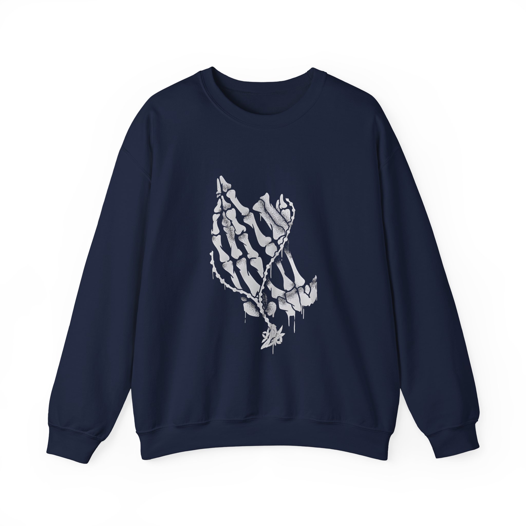 Bayside Praying Hands Unisex Heavy Blendâ„¢ Crewneck Sweatshirt