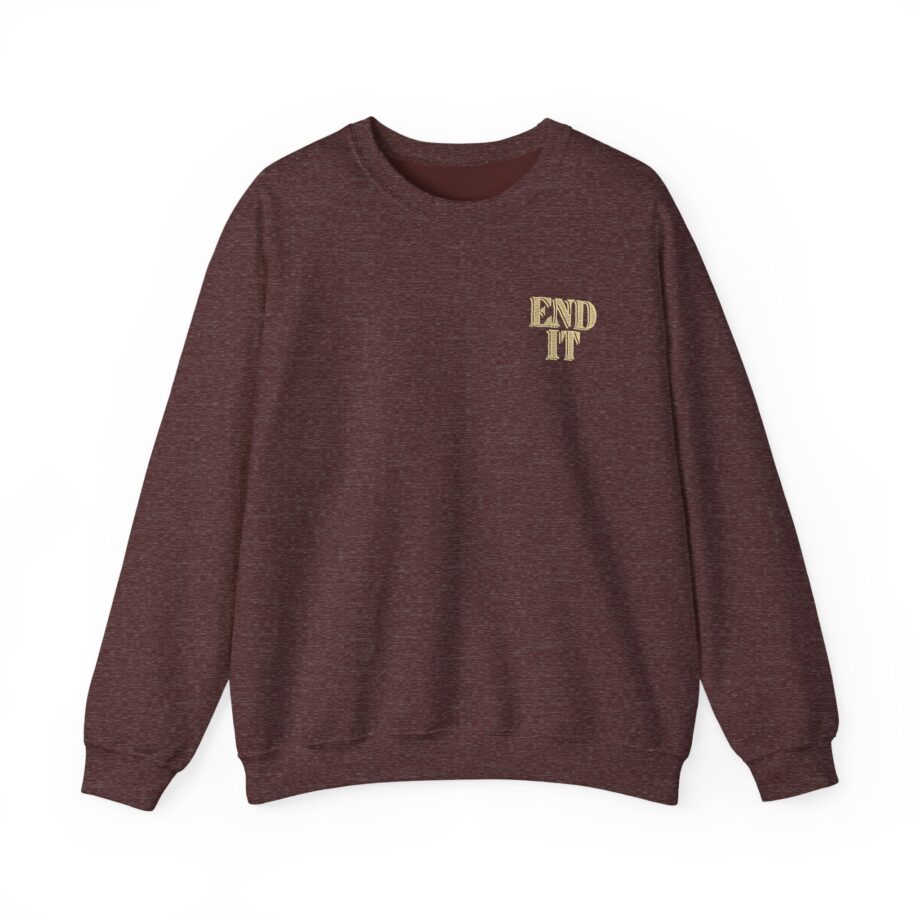 End It Spade Reaper Unisex Heavy Blend™ Crewneck Sweatshirt