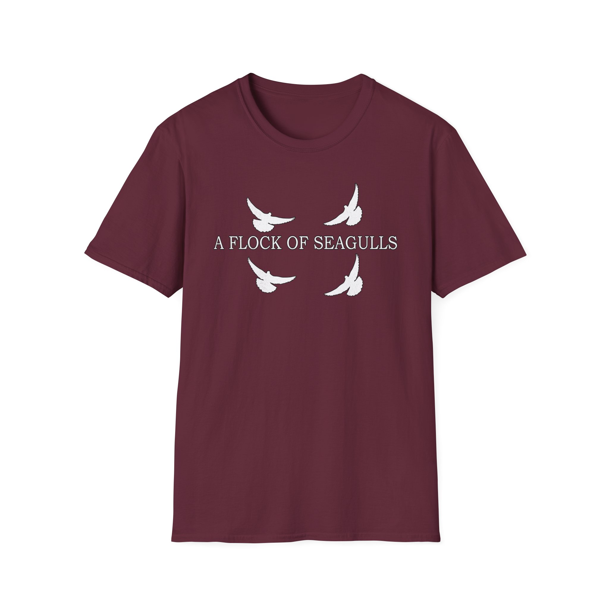 A Flock of Seagulls “Seagulls” Unisex Softstyle T-Shirt