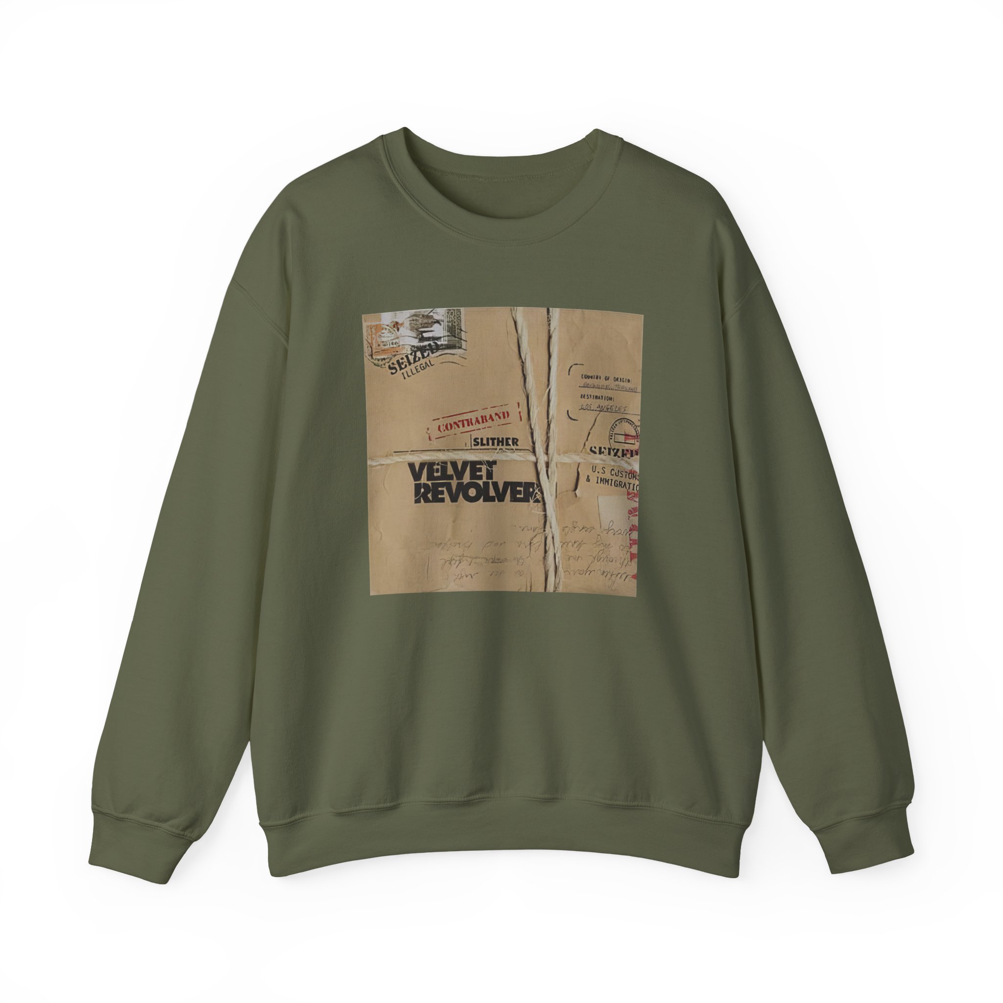 Velvet Revolver Slither 2 Album Cover Unisex Heavy Blend Crewneck Sweatshirt