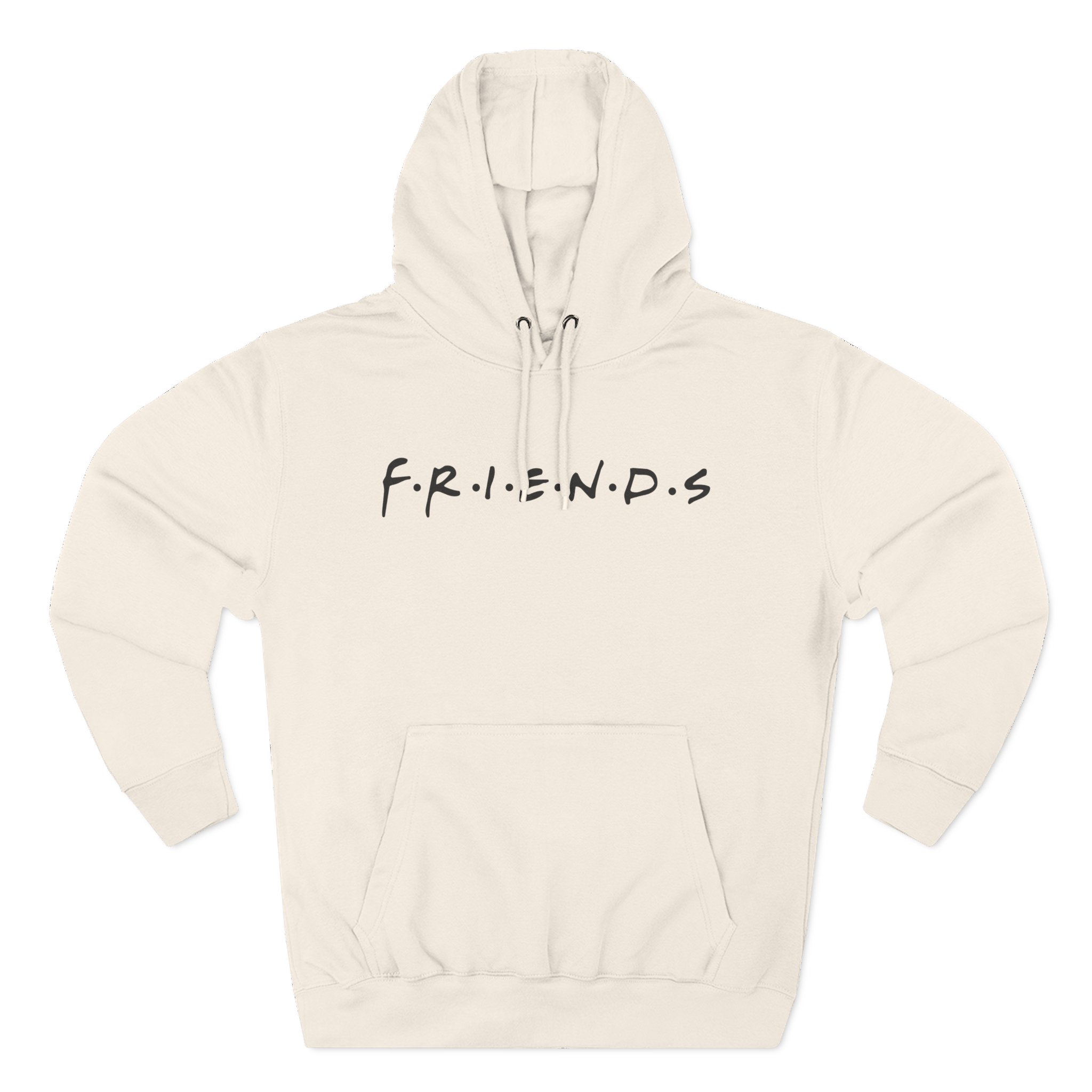 Shubble friend Three-Panel Fleece Hoodie