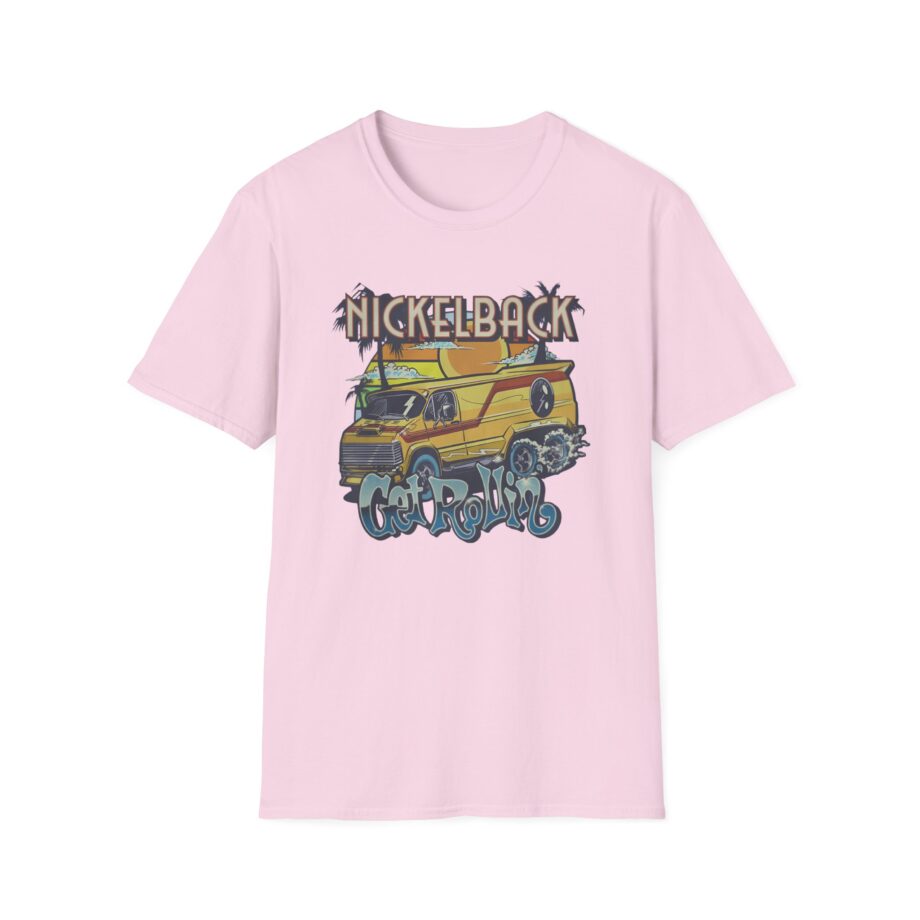 Nickelback Get Rollin Cover Unisex Softstyle T-Shirt