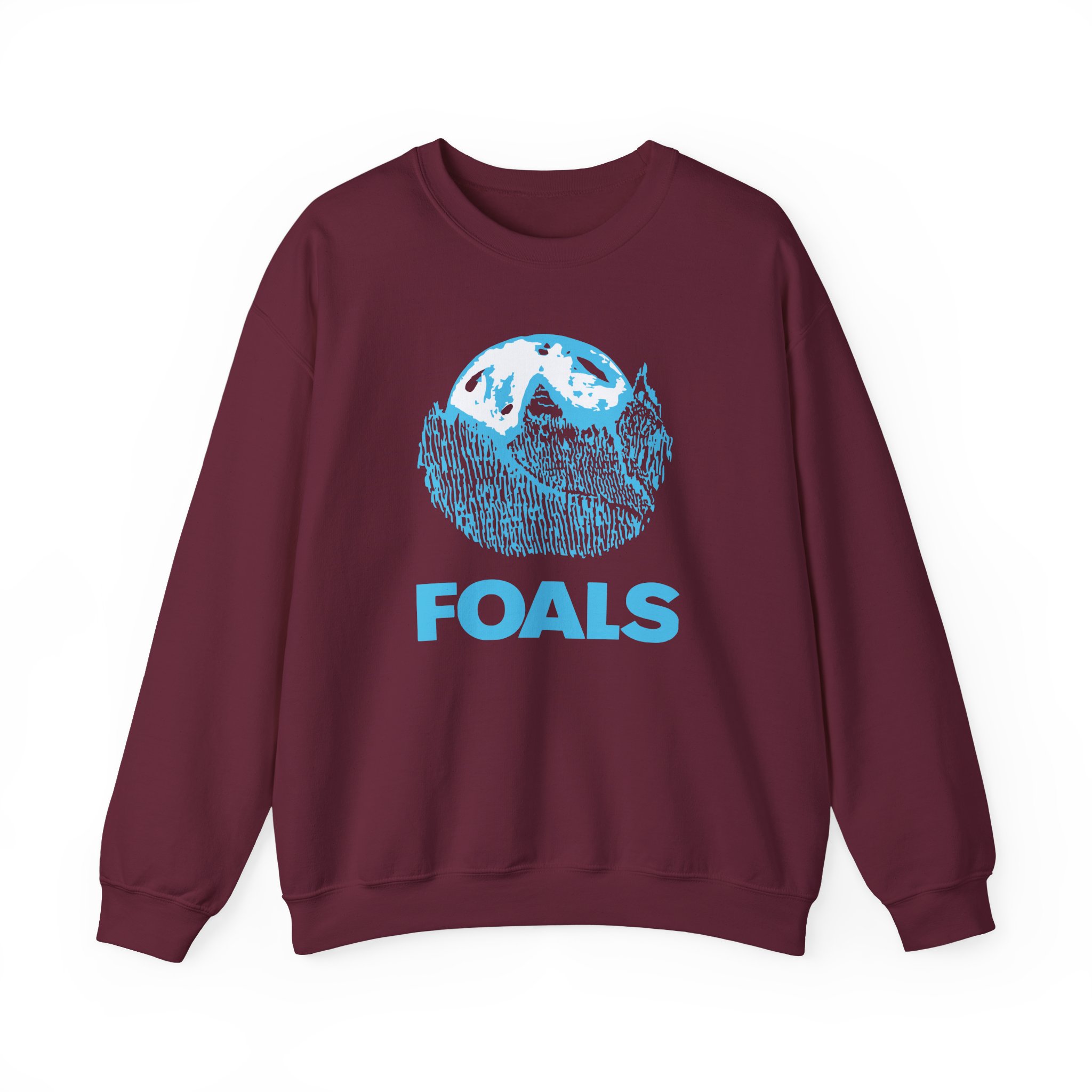 Foals Full Moon Logo Unisex Heavy Blendâ„¢ Crewneck Sweatshirt