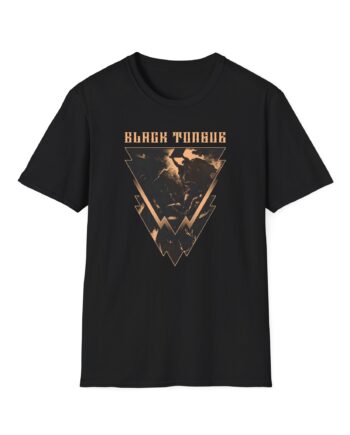 Black Tongue Born Hanged Unisex Softstyle T-Shirt