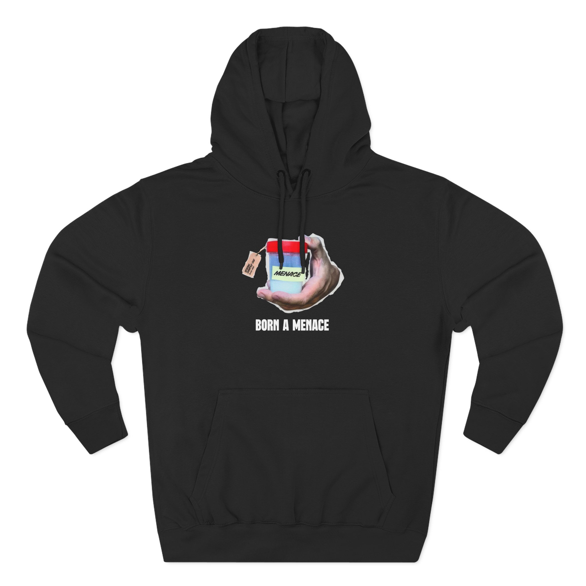 Kanel Joseph Bam Sperm Cup Three-Panel Fleece Hoodie