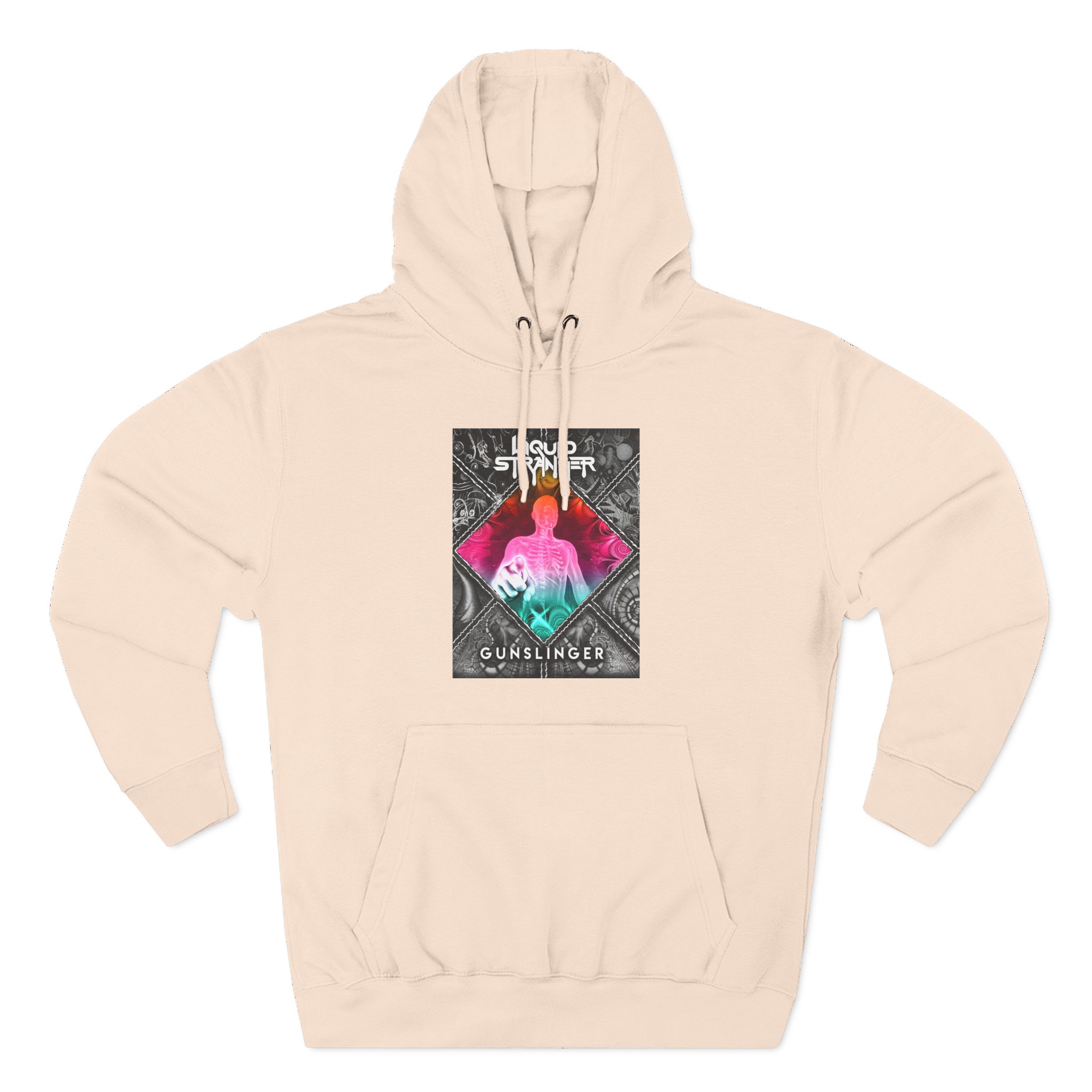 Liquid Stranger Three-Panel Fleece Hoodie
