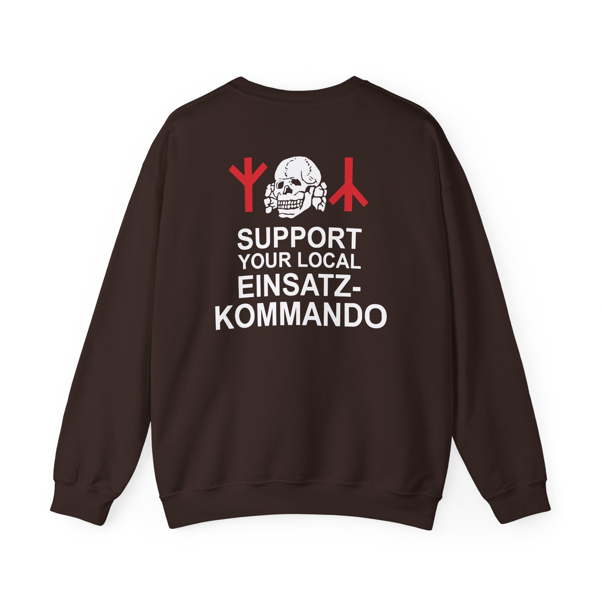 Burzum Support Your Local Einsatz Kommando Unisex Heavy Blendâ„¢ Crewneck Sweatshirt