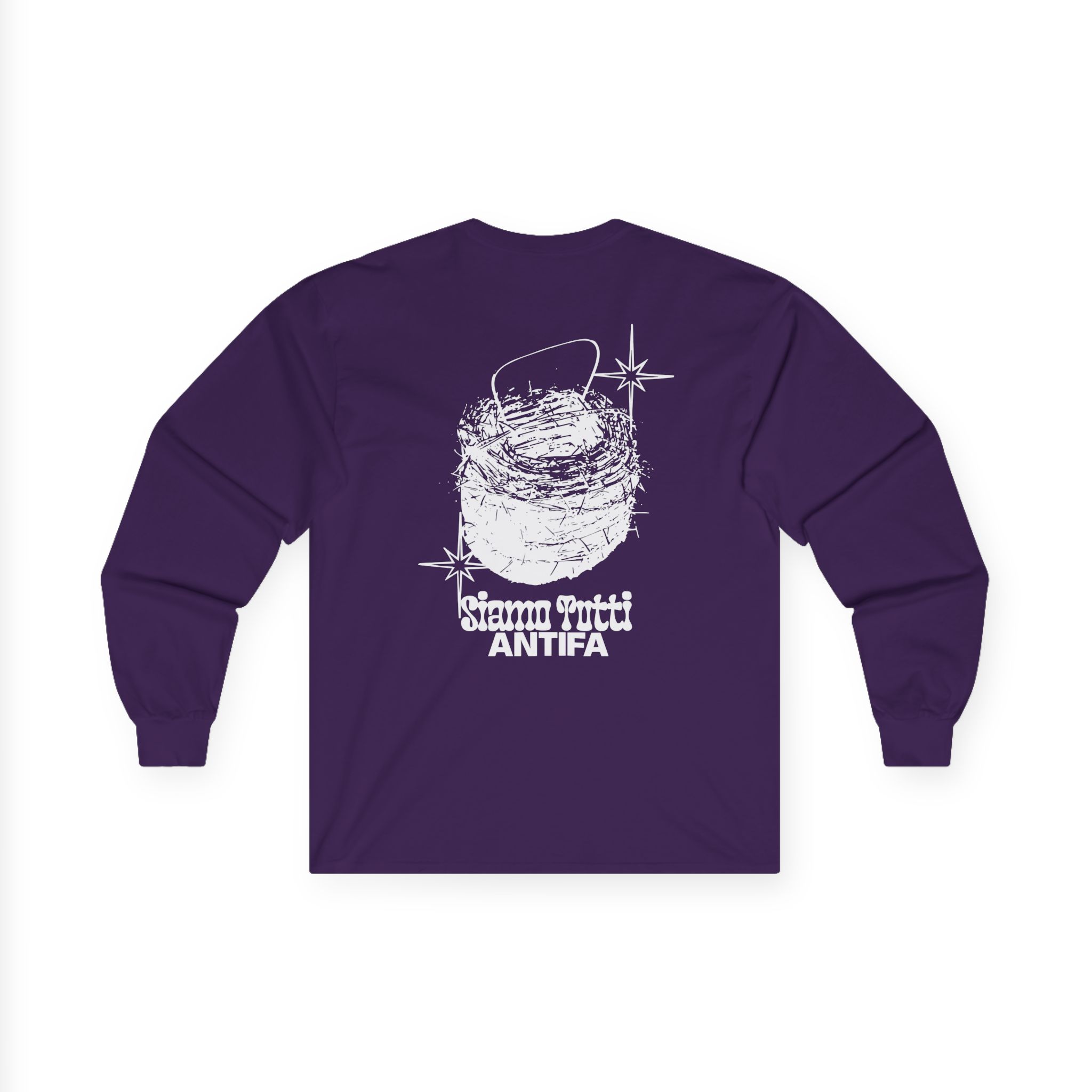 Disarstar Siamo Tutti Antifa Unisex Ultra Cotton Long Sleeve Tee