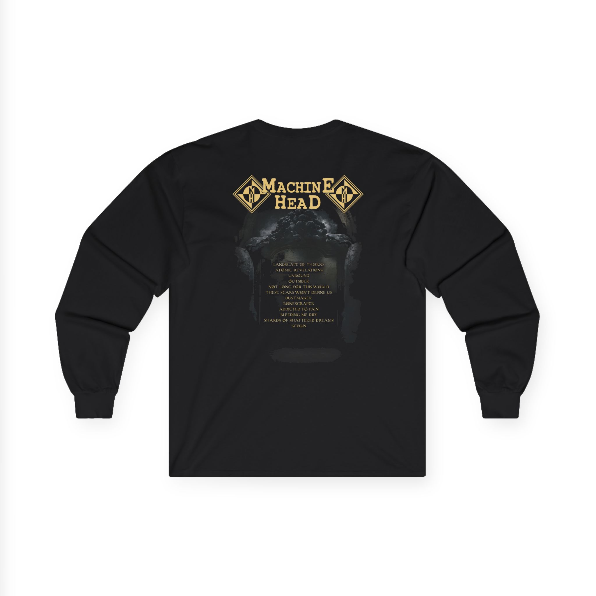 Machine Head Unatøned Unisex Ultra Cotton Long Sleeve Tee