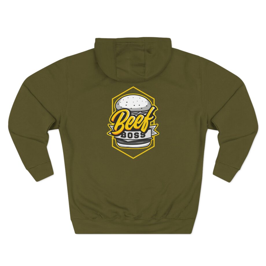 Poofesure Three-Panel Fleece Hoodie