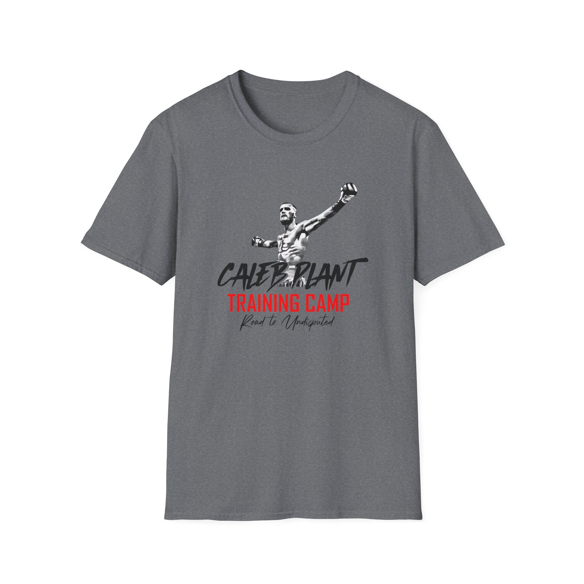 Caleb Plant Training Camp W/ Image Unisex Softstyle T-Shirt