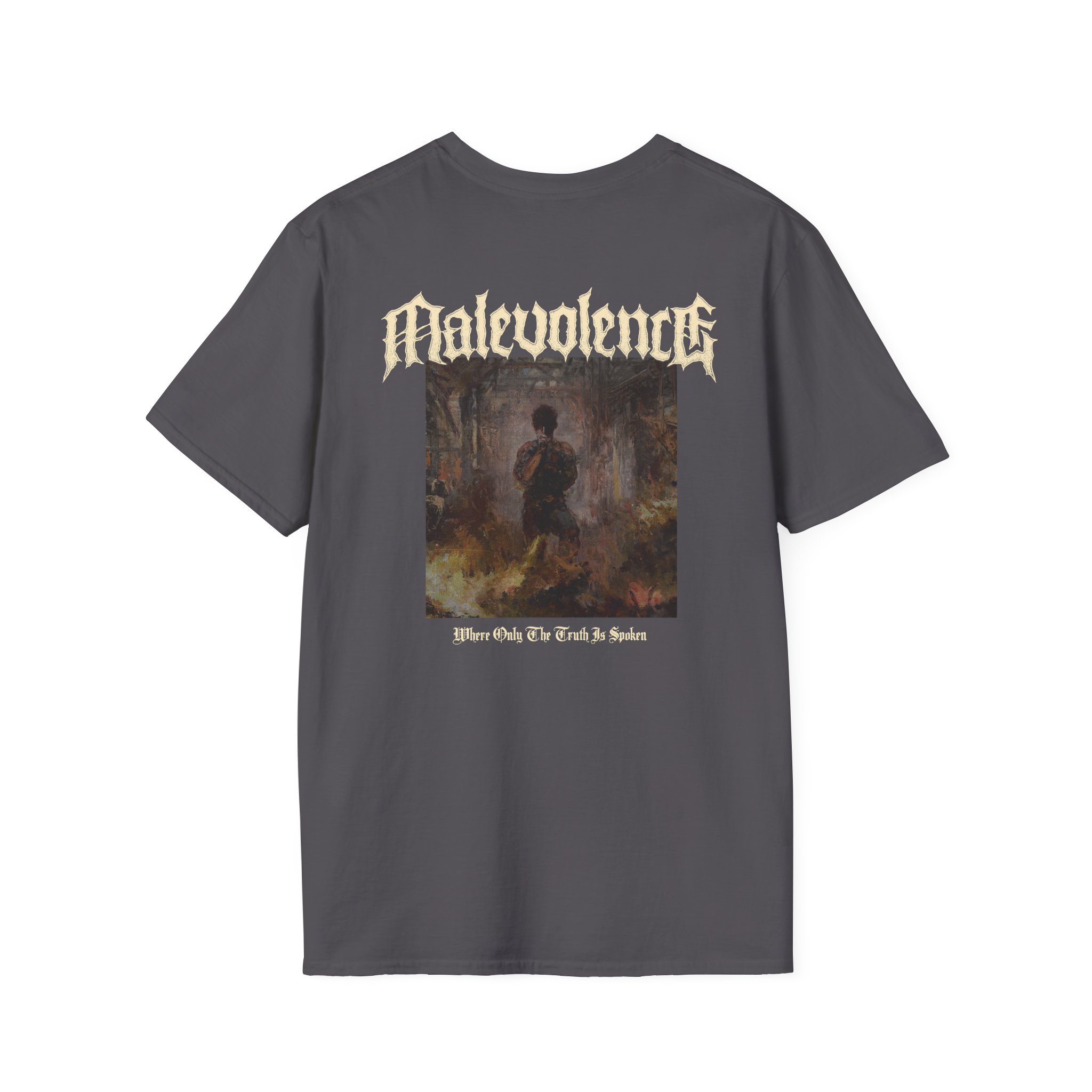 Malevolence Where Only the Truth is Spoken Unisex Softstyle T-Shirt