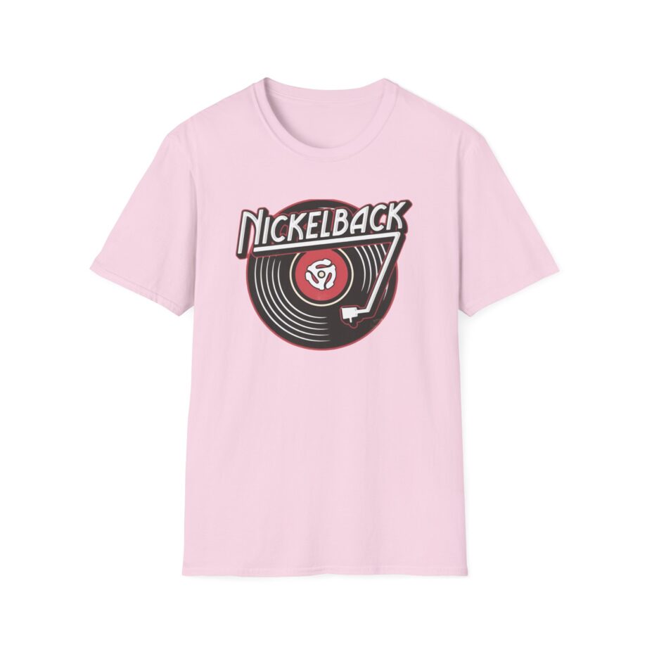 Nickelback Record Natural Ringer Unisex Softstyle T-Shirt