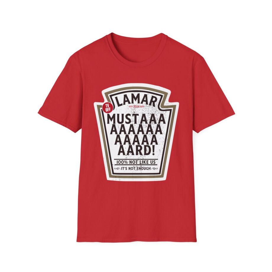 Kendrick Lamar Mustard Tv Off Unisex Softstyle T-Shirt