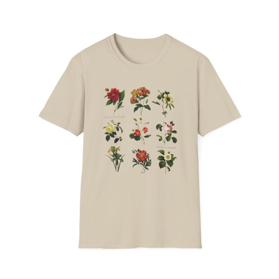 Hayley Williams Petals for Armor Floral Girls Unisex Softstyle T-Shirt