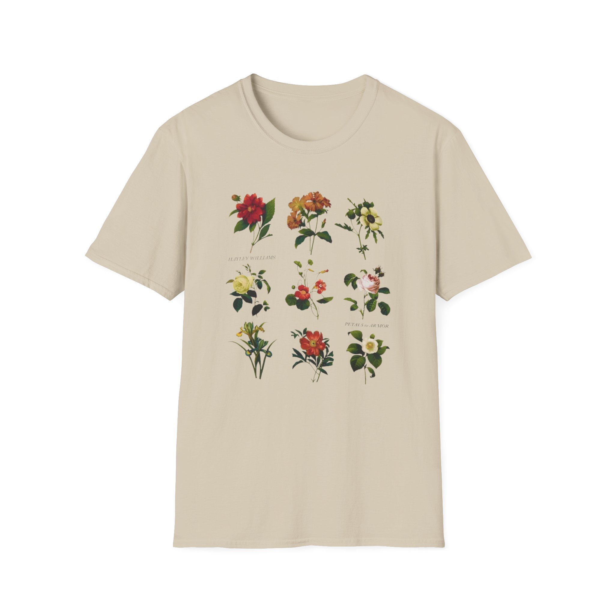 Hayley Williams Petals for Armor Floral Girls Unisex Softstyle T-Shirt