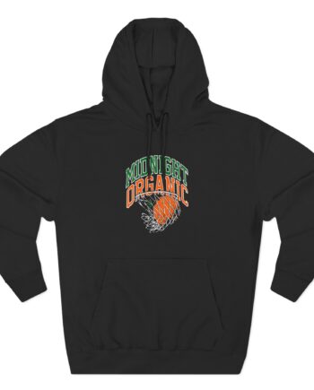 Larry June Midnight Organic Three-Panel Fleece Hoodie