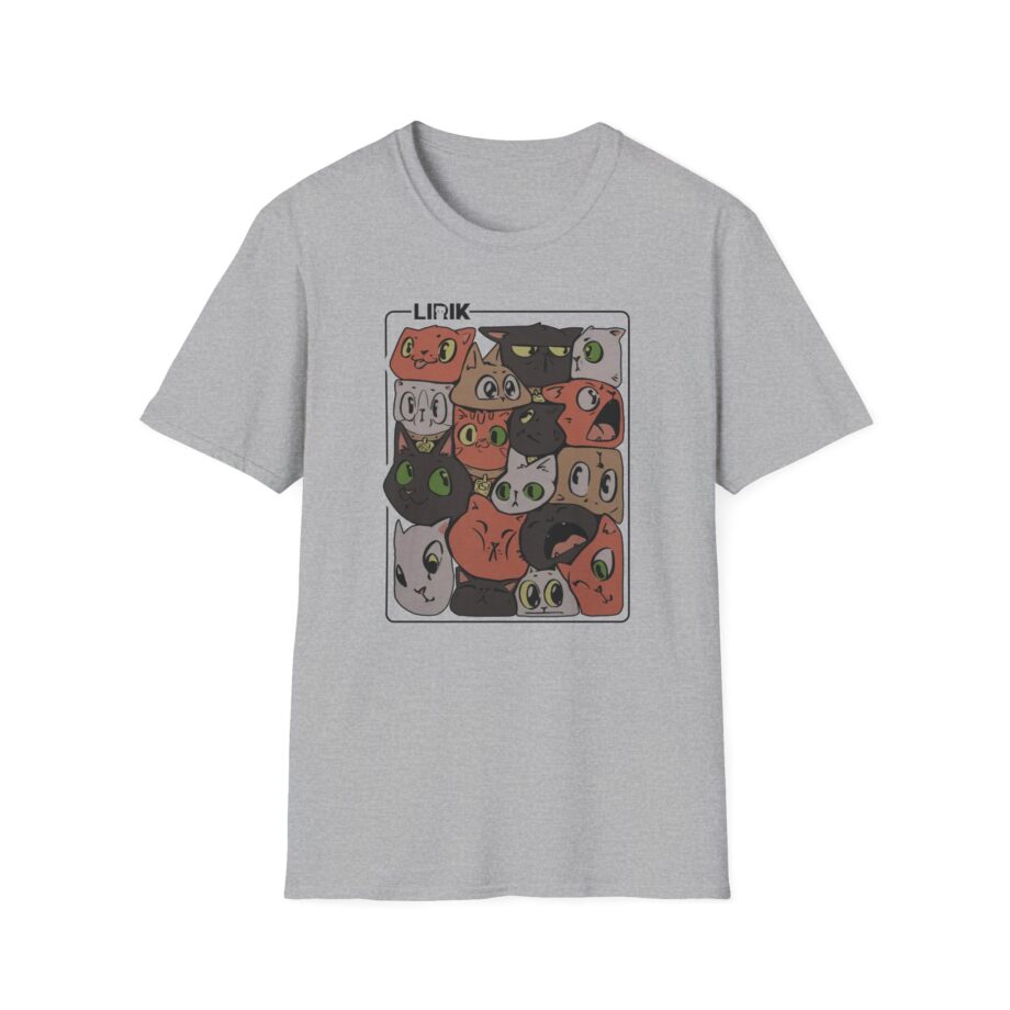 Lirik Squished Cat Jar Unisex Softstyle T-Shirt