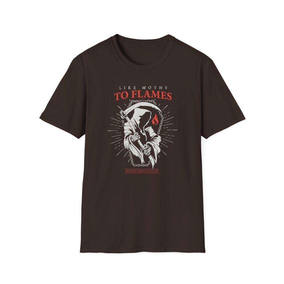 Like Moths to Flames Unisex Softstyle T-Shirt