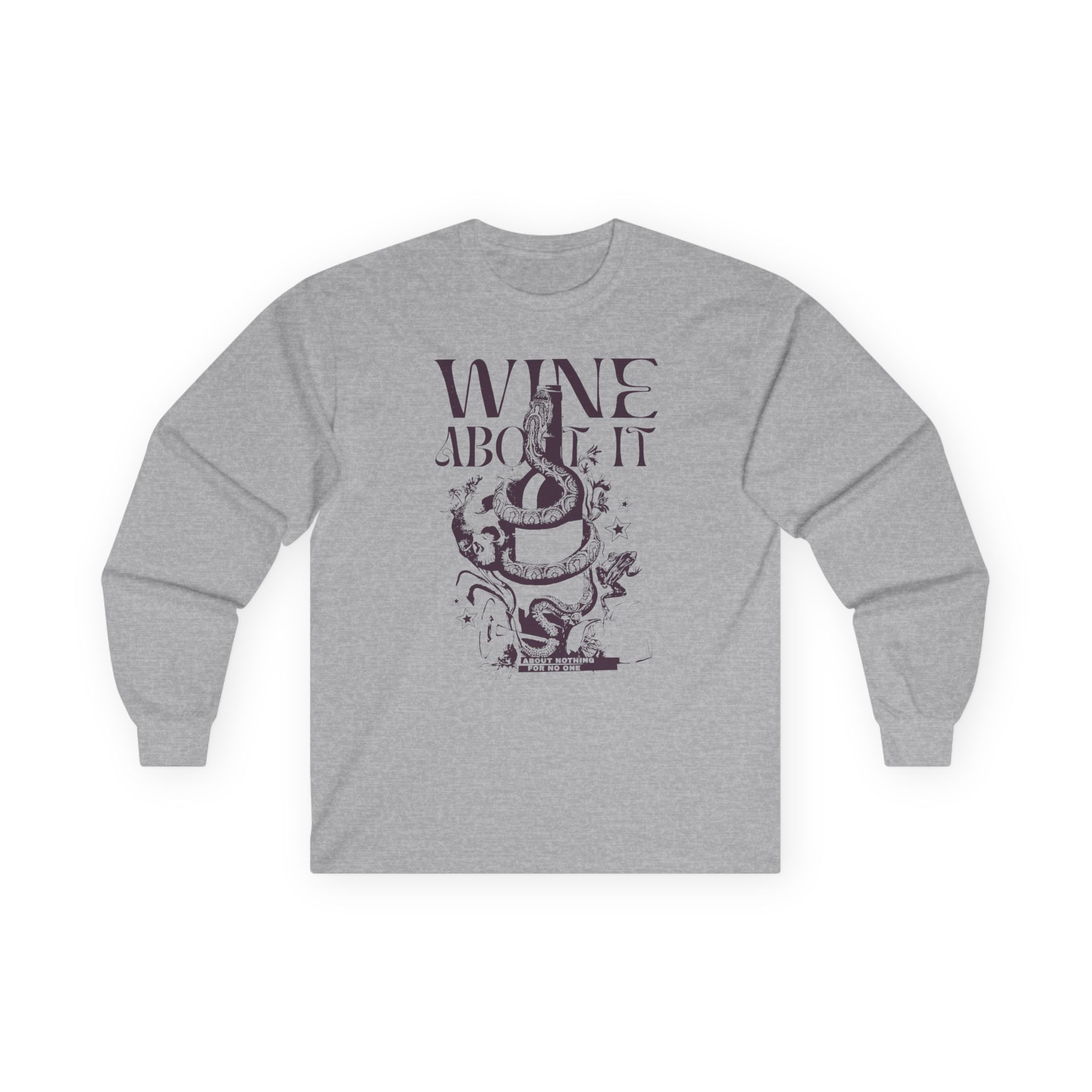 Qtcinderella Snake Unisex Ultra Cotton Long Sleeve Tee