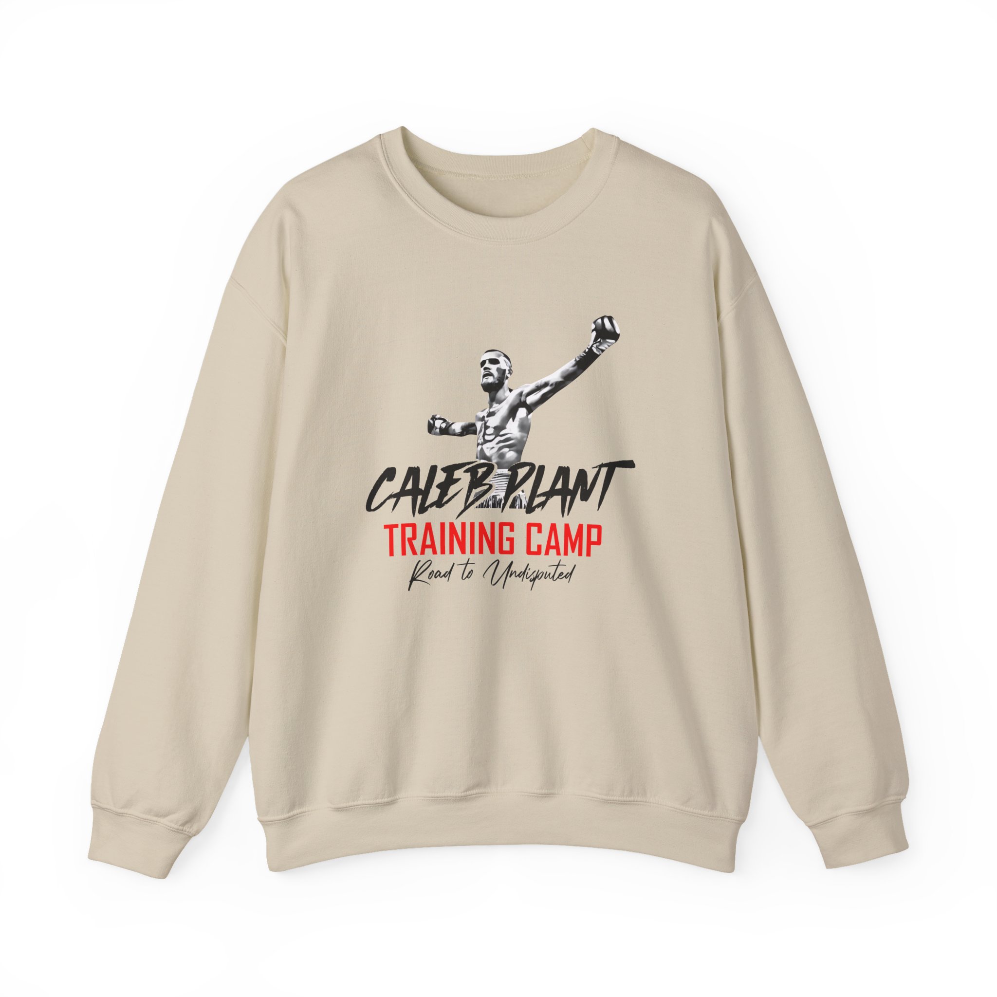 Caleb Plant Training Camp W/ Image Unisex Heavy Blendâ„¢ Crewneck Sweatshirt