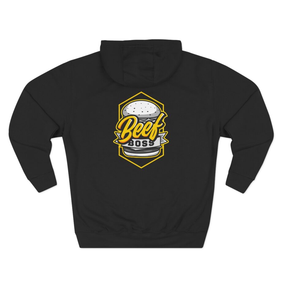 Poofesure Three-Panel Fleece Hoodie