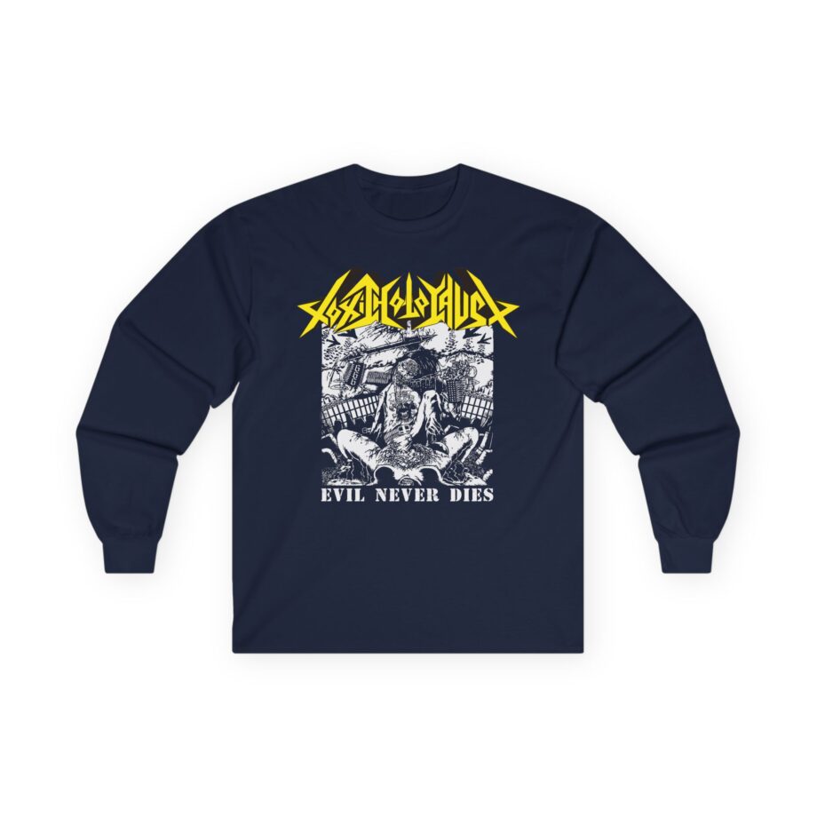 Toxic Holocaust Evil Never Dies Unisex Ultra Cotton Long Sleeve Tee