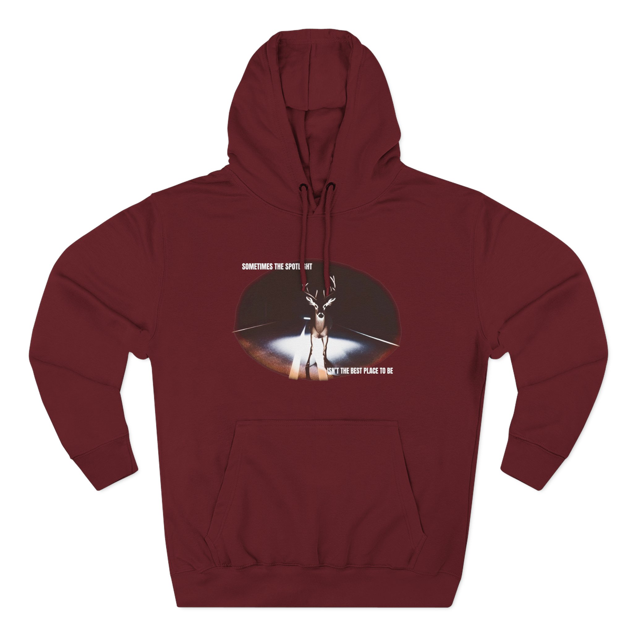 Fresh Love Red Spotlight Three-Panel Fleece Hoodie