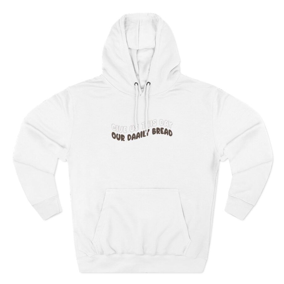 Daily Bread Mushroom Three-Panel Fleece Hoodie