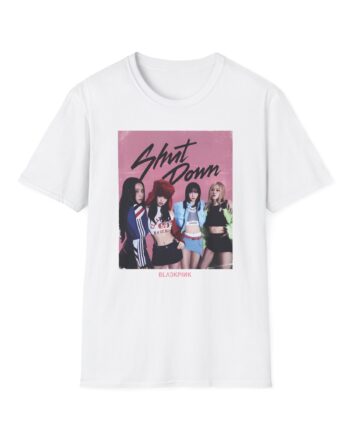 B Shut Down Unisex Softstyle T-Shirt