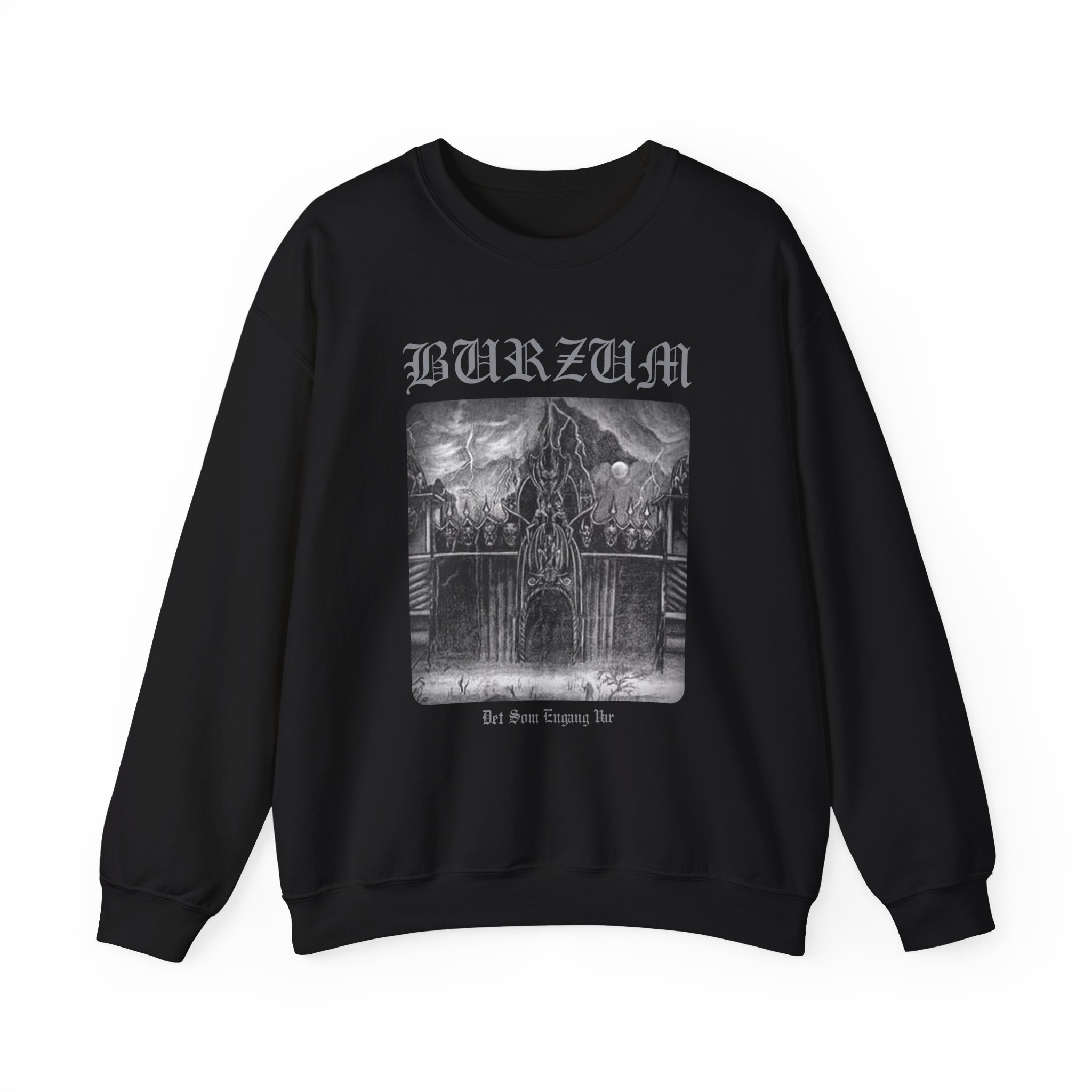 Burzum Det Som Engang Var Unisex Heavy Blendâ„¢ Crewneck Sweatshirt