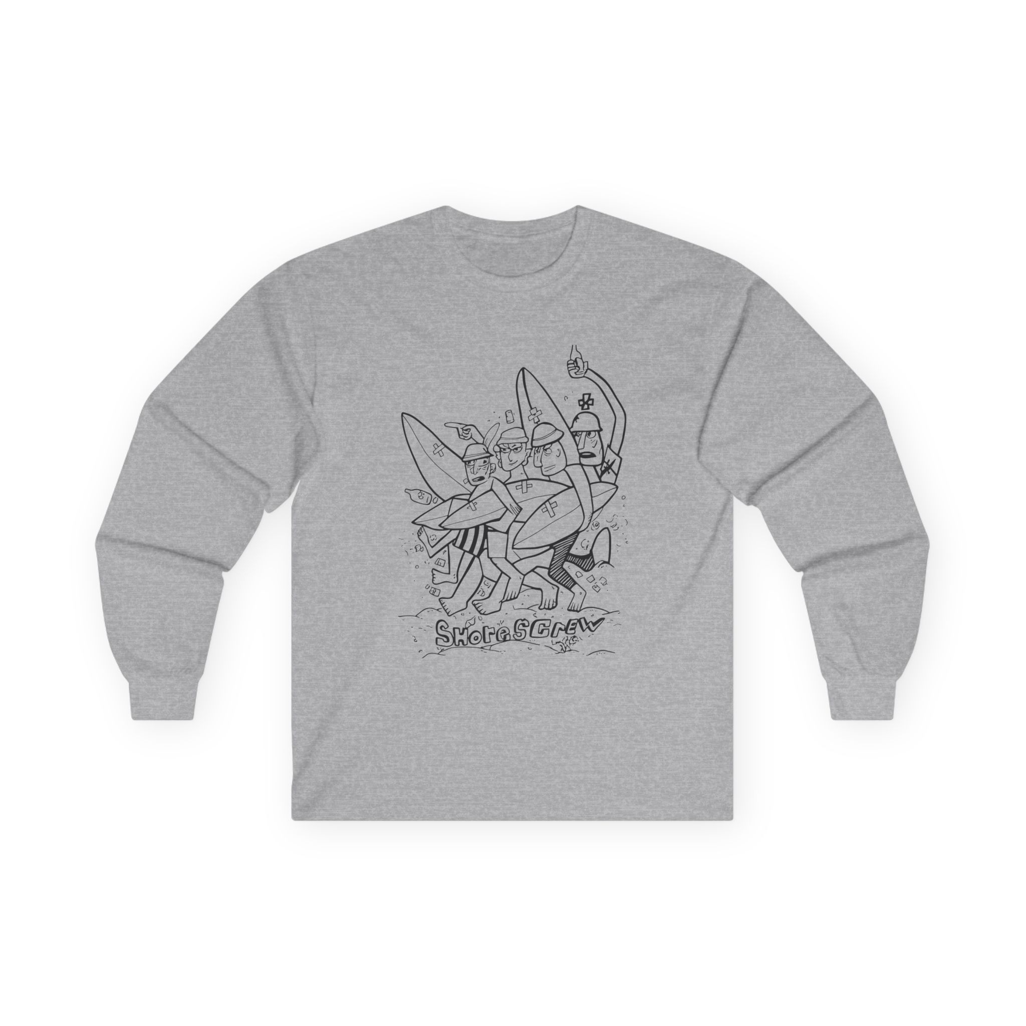 Surf Gang Unisex Ultra Cotton Long Sleeve Tee