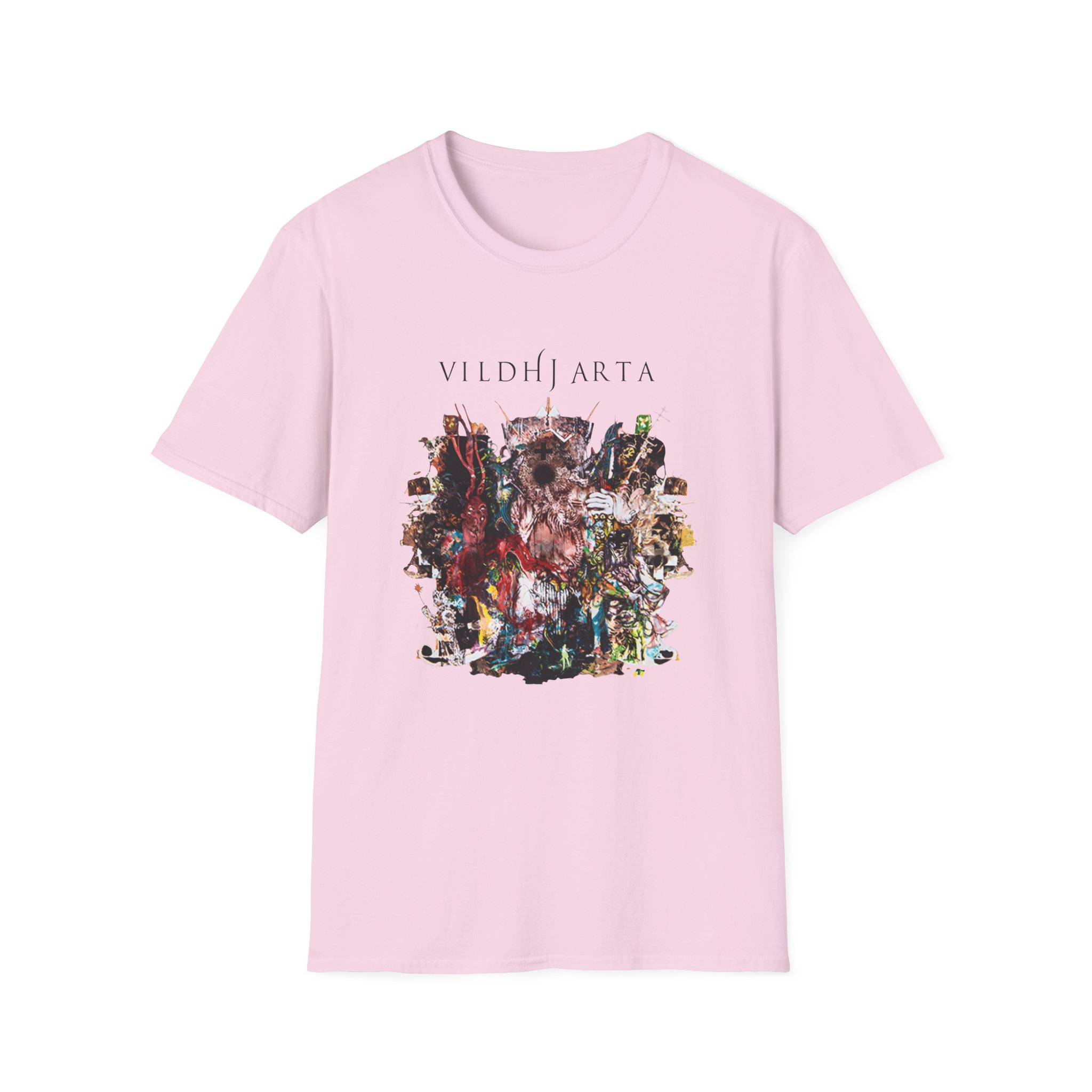 Vildhjarta Kristallfågel Unisex Softstyle T-shirt