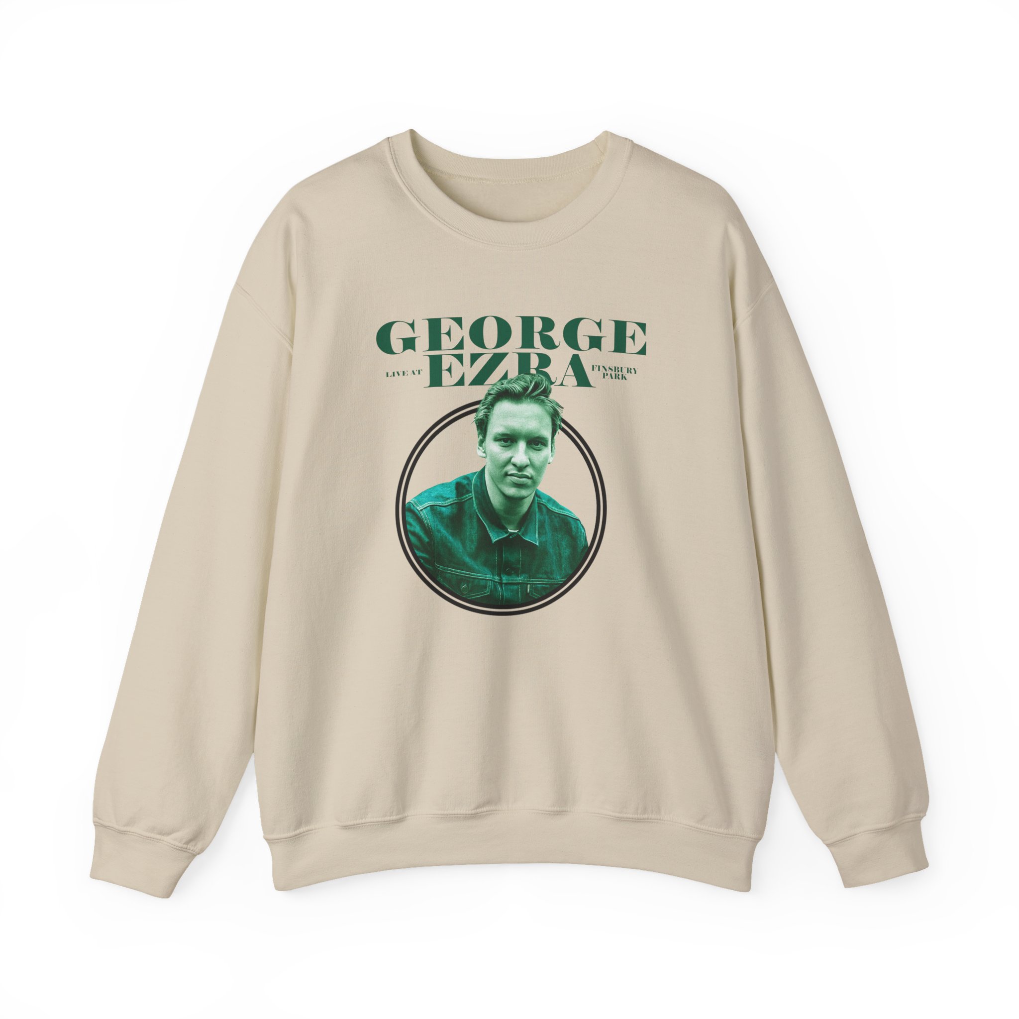George Ezra Live at Finsbury Park Event Unisex Heavy Blendâ„¢ Crewneck Sweatshirt