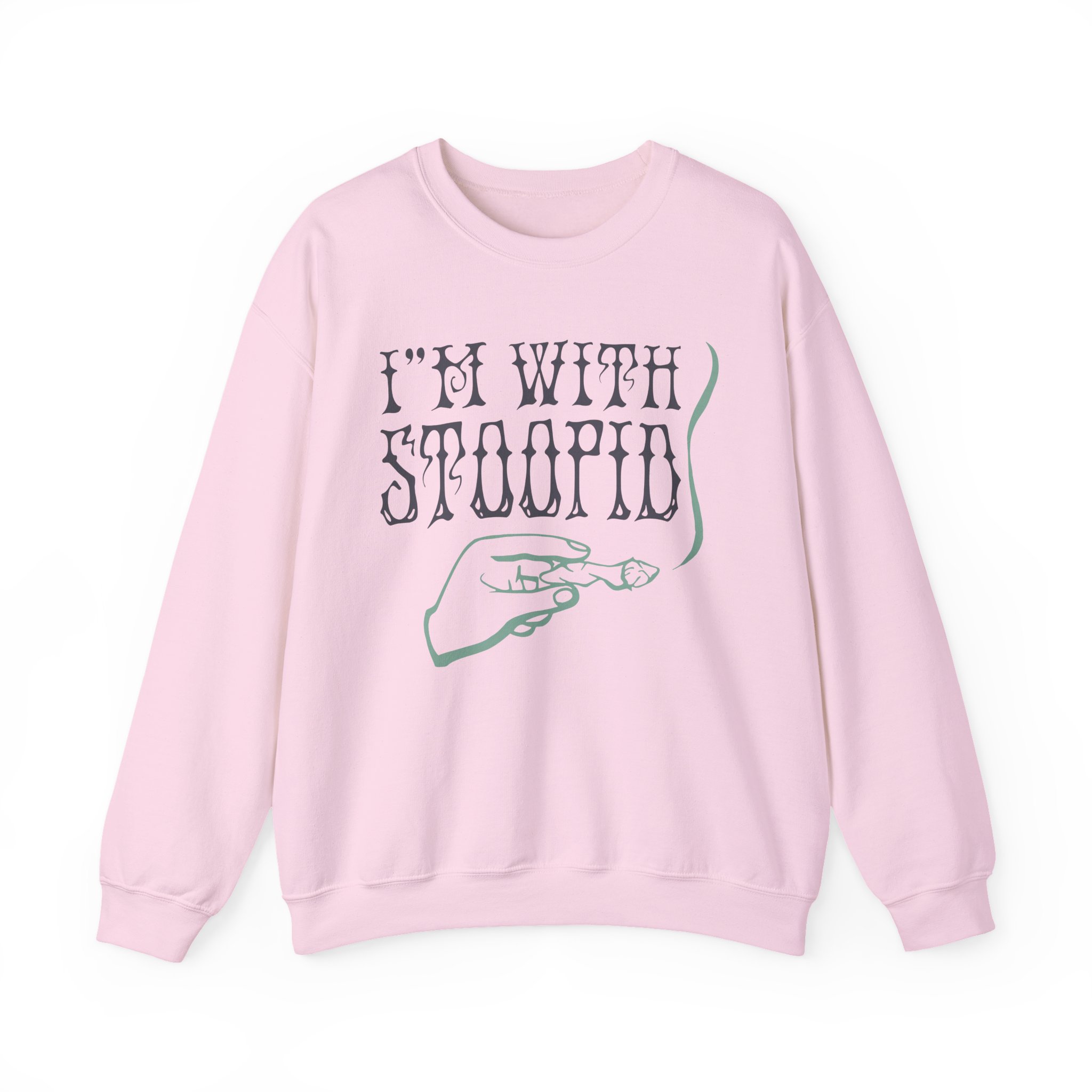 Slightly Stoopid I'm With Stoopid Unisex Heavy Blendâ„¢ Crewneck Sweatshirt