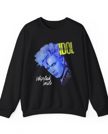 Billy Idol Whiplash Smile Album Unisex Heavy Blend™ Crewneck Sweatshirt