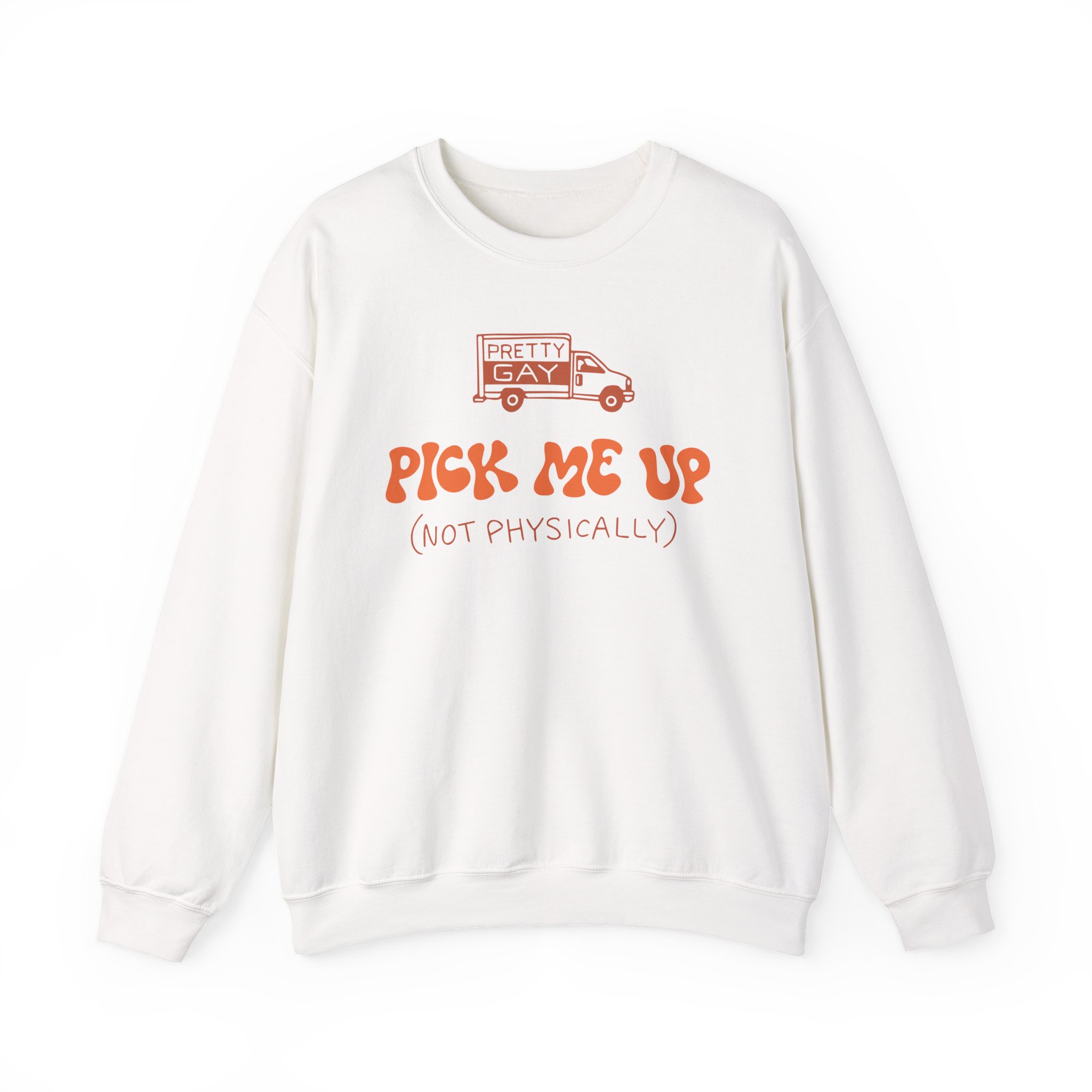 Drawfee Pick Me Up Unisex Heavy Blendâ„¢ Crewneck Sweatshirt