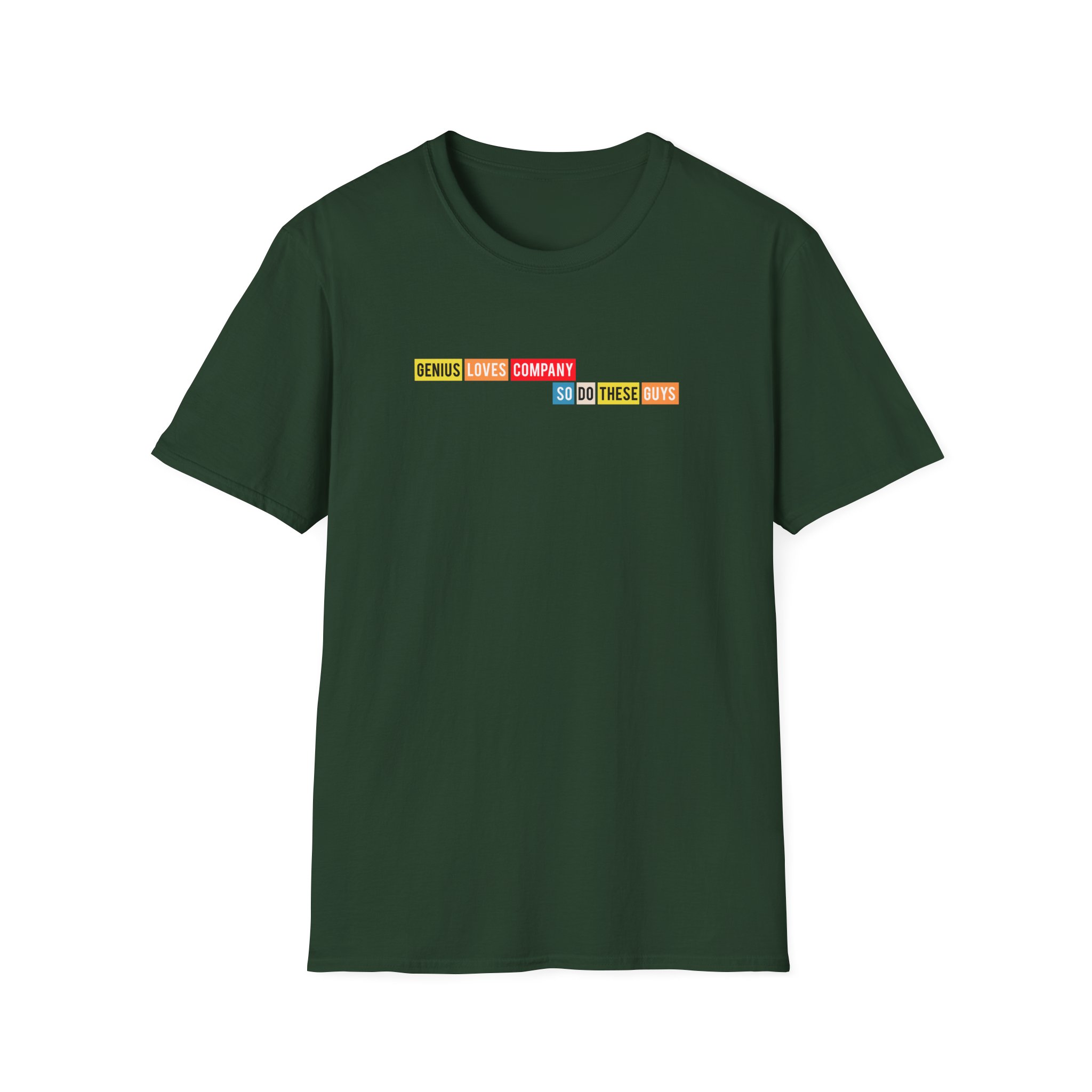 Smartless Genius Loves These Guys Unisex Softstyle T-Shirt