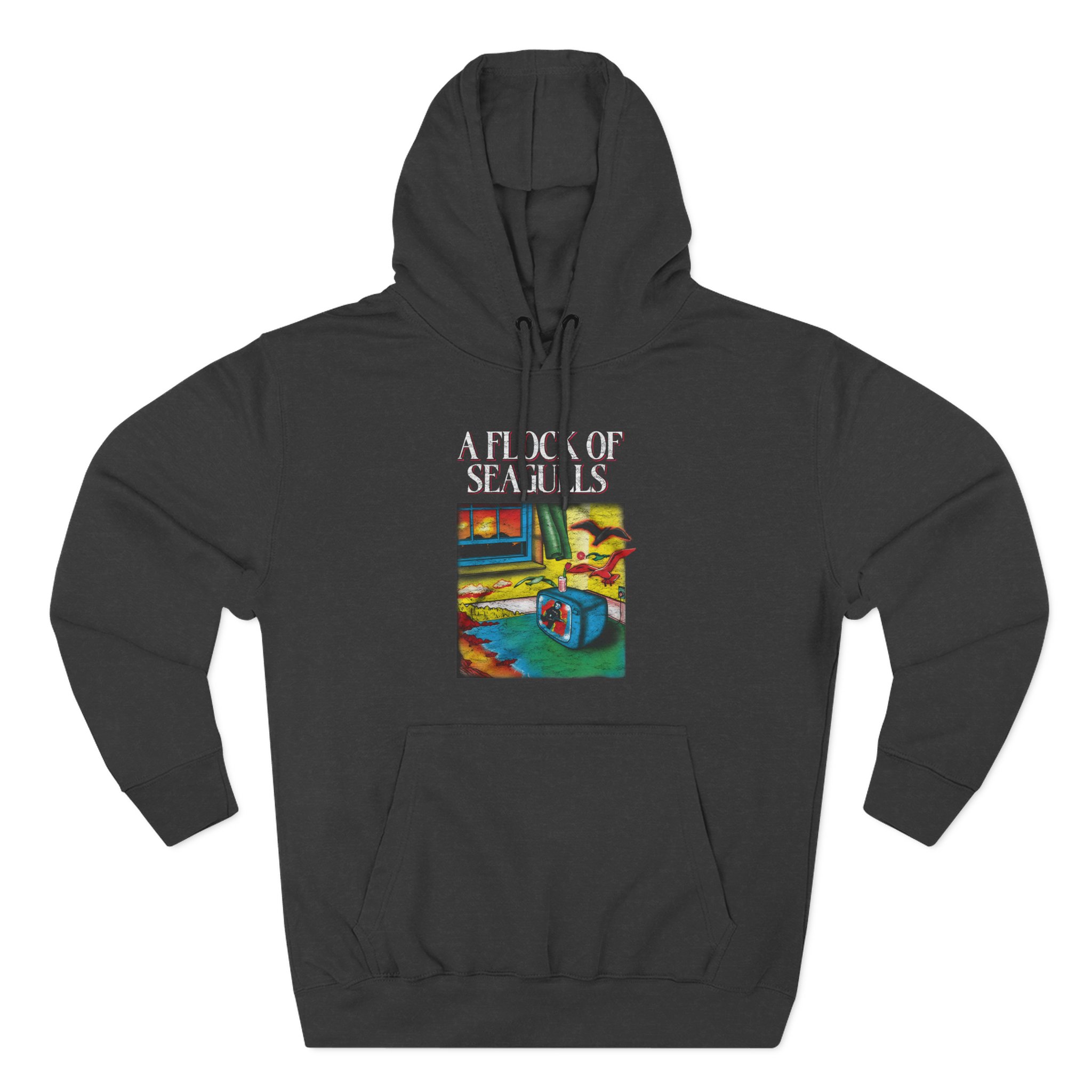 A Flock of Seagulls I Ran Tour Three-Panel Fleece Hoodie