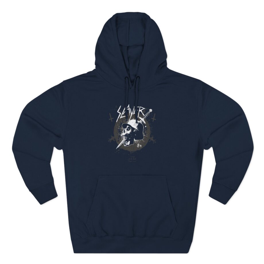 Slayer World Painted Blood Dagger Three-Panel Fleece Hoodie
